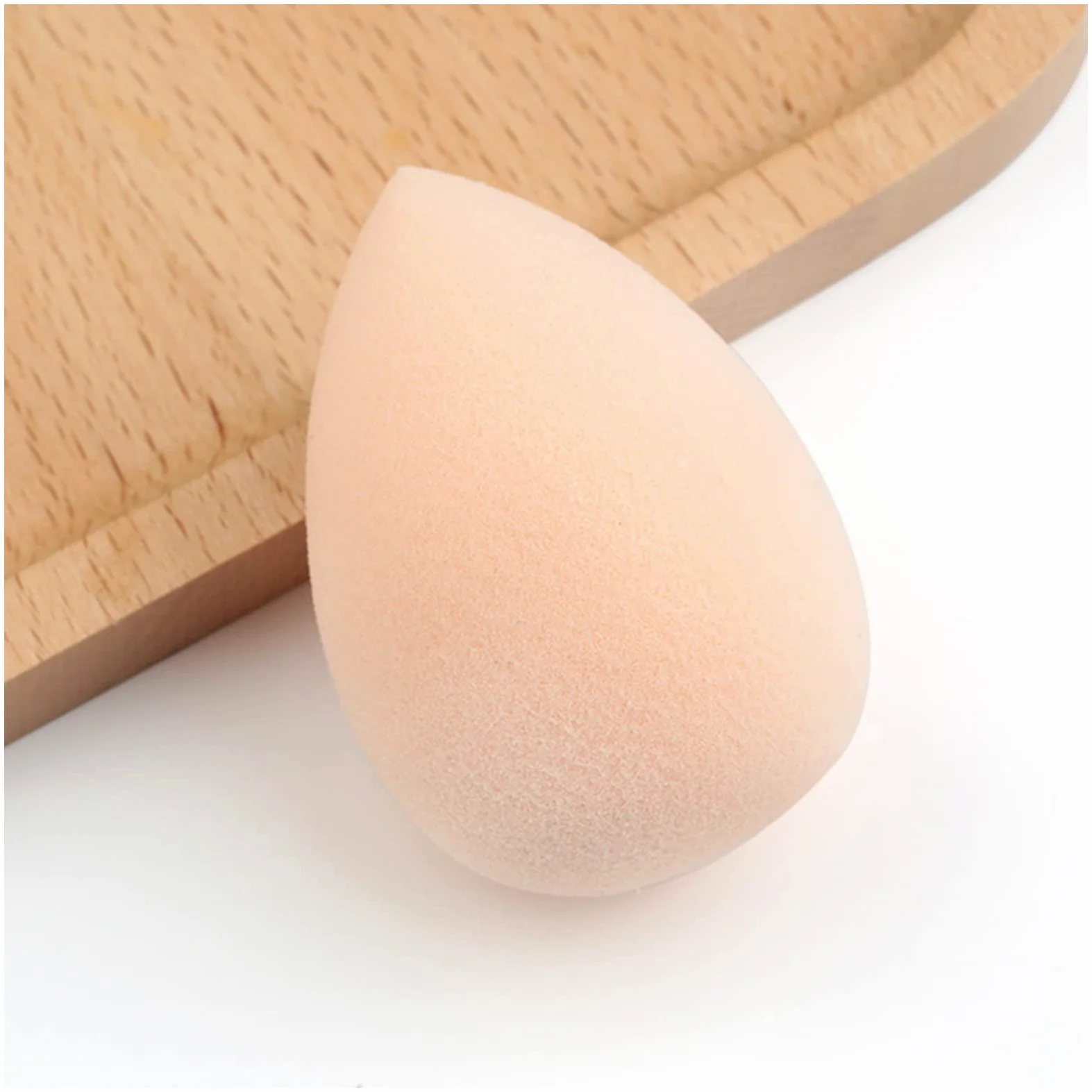 Esponjas De Maquillaje Maquillaje Esponja Forma de Gota de Agua Maquillaje Fundación Puff Corrector Polvo Liso Belleza Cosmética Maquillaje Esponja Herramienta Esponja De Maquillaje(B 20pcs)