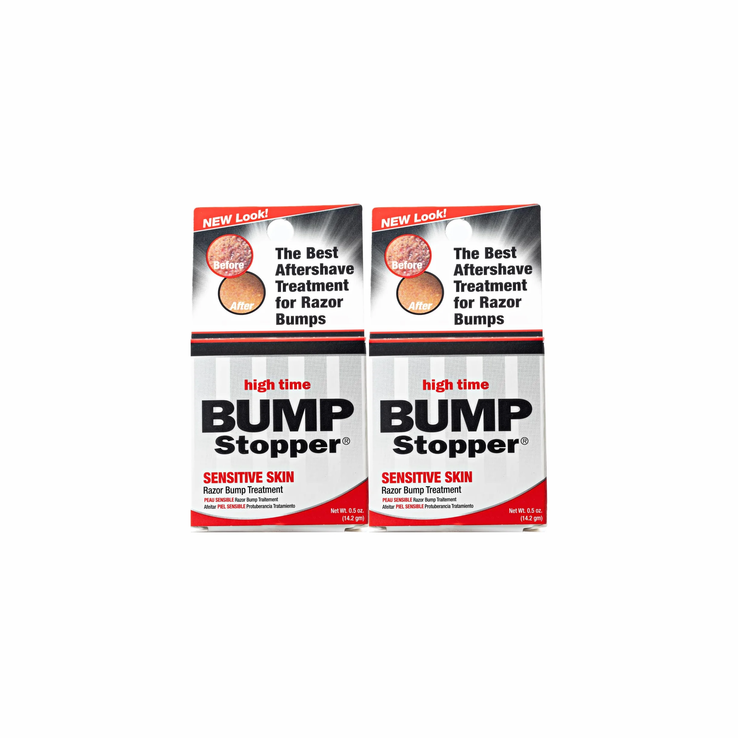 High Time Bultos Tapón Piel Sensible 0.5oz Tratamiento 2 Pack