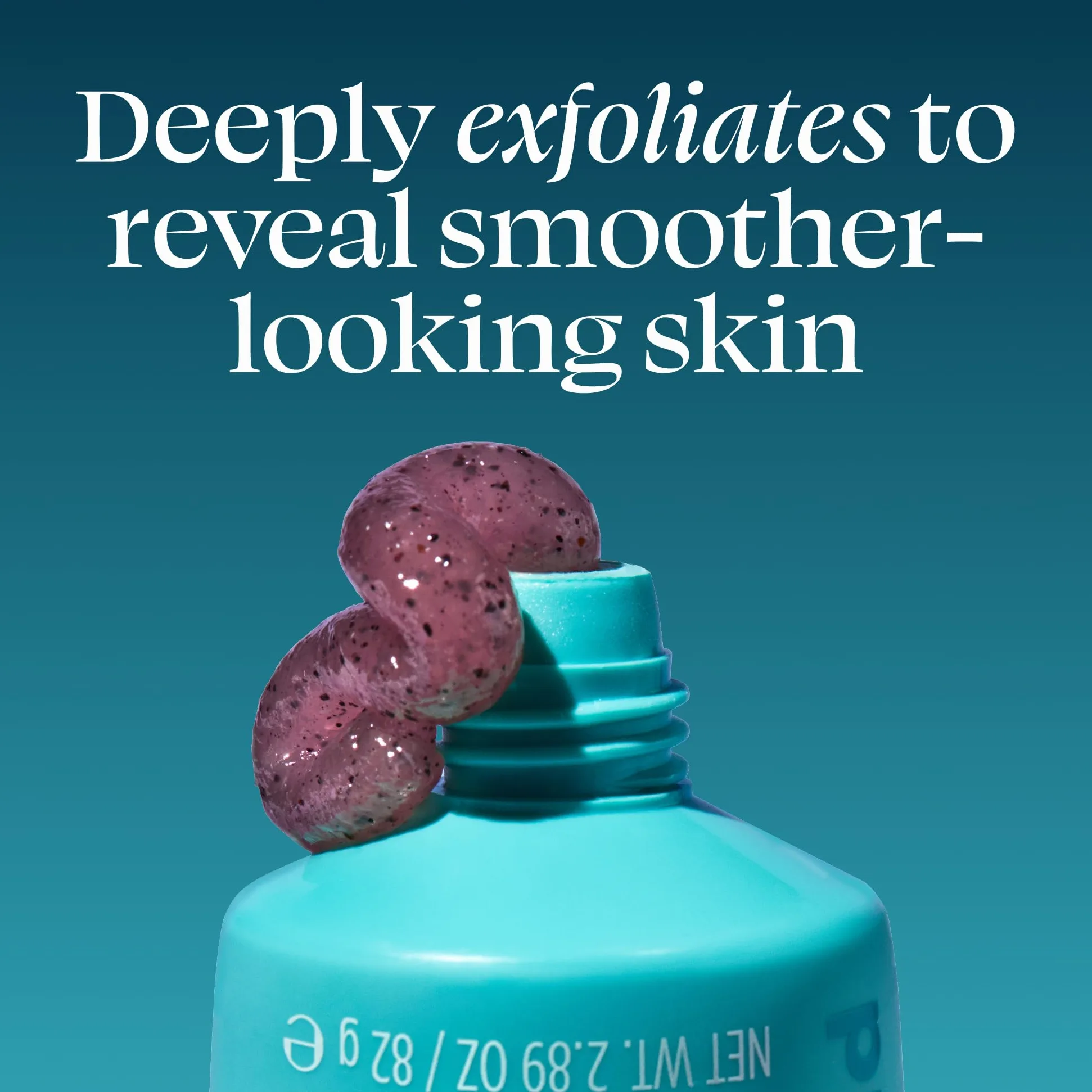 TULA Probiotic Skin Care So Poless Exfoliante para puntos negros, potente y suave, refrescante y suavizante, contiene probióticos, arena volcánica, sal rosa y hamamelis | 82 g