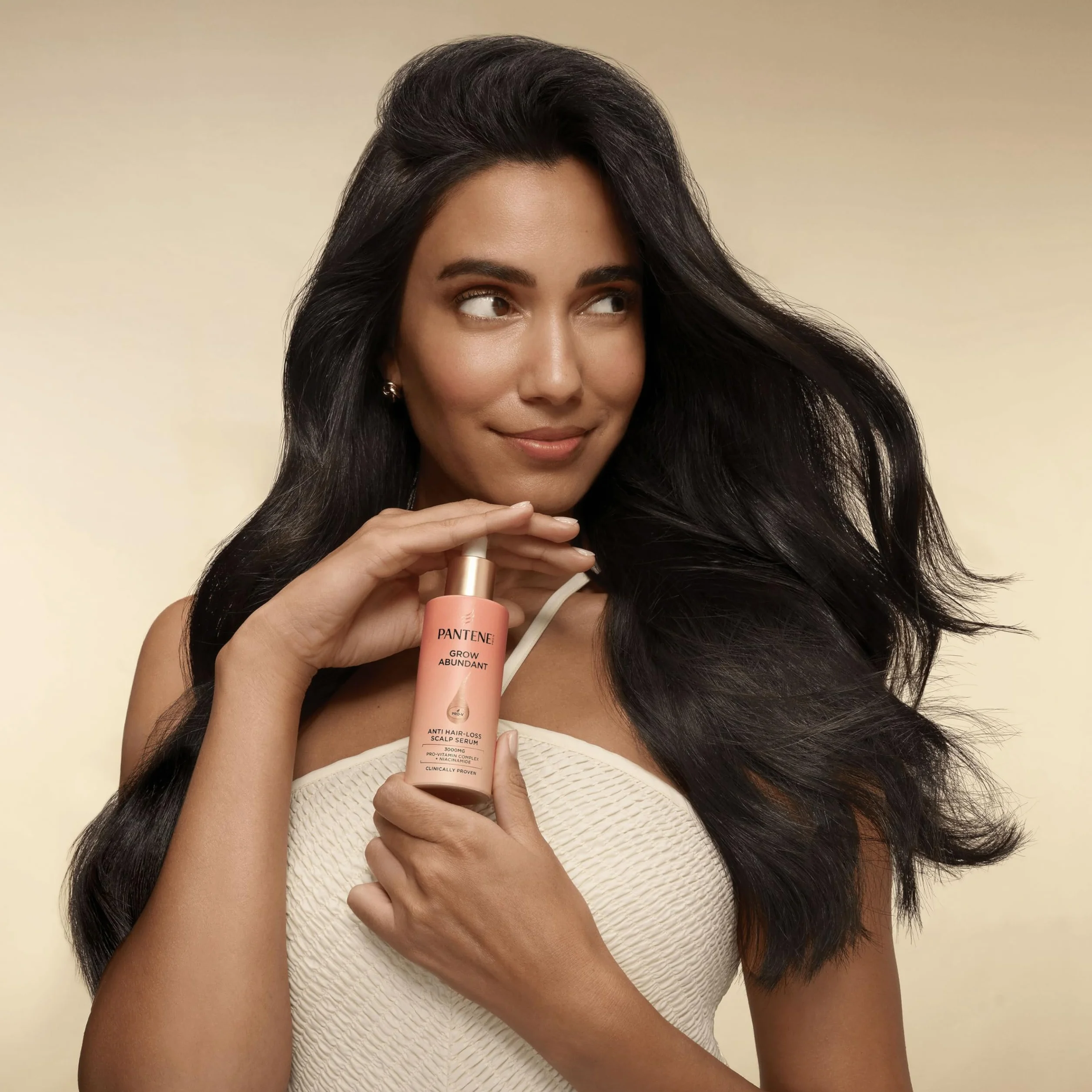 Pantene Grow Abundant Sérum Anticaída Cuero Cabelludo 60ml Tratamiento Cabello Mujer 3000mg Complejo Pro-Vitamina