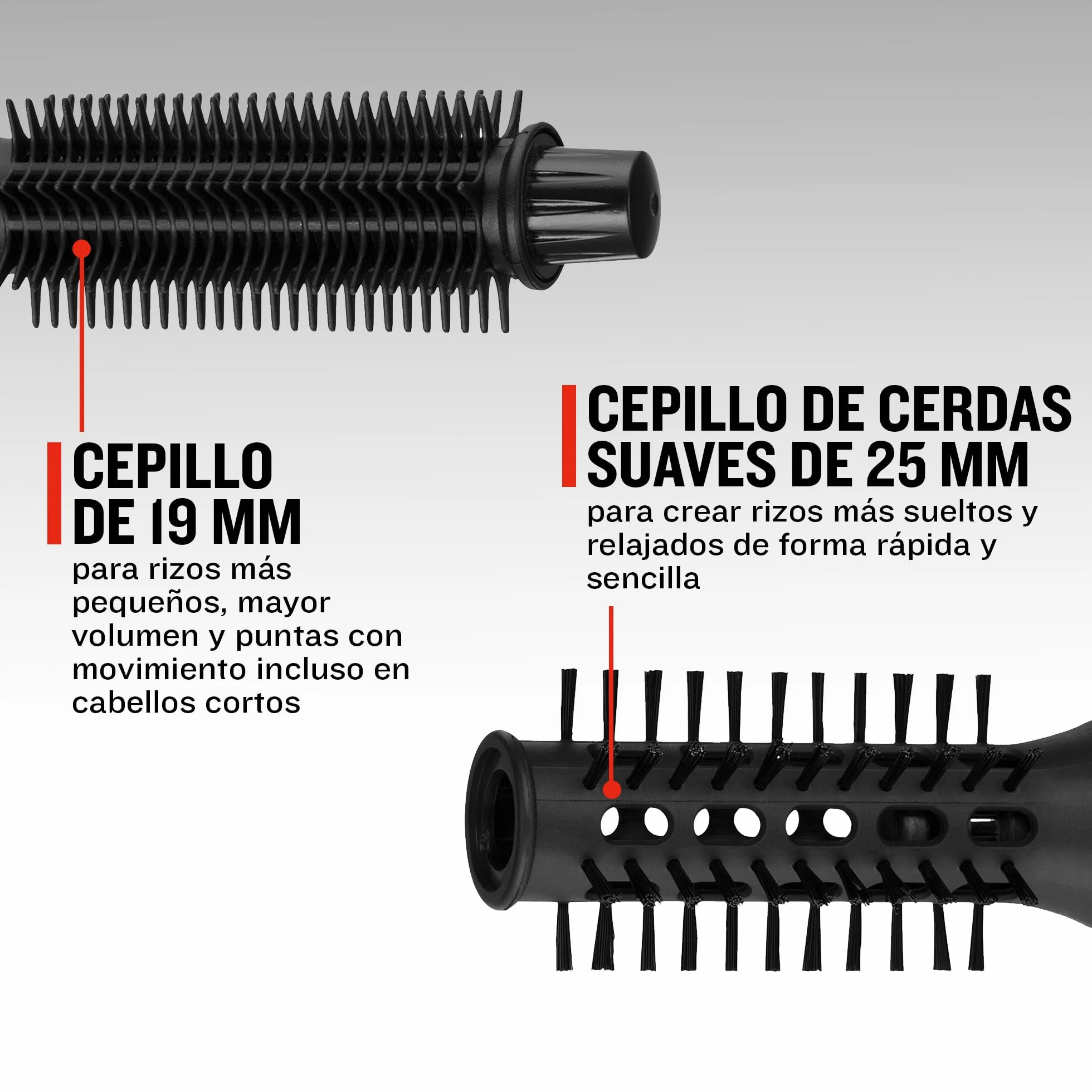 Remington AS7100 Cepillo Secador Aire 400W 2 Temperaturas 2 Velocidades Moldeador Pelo
