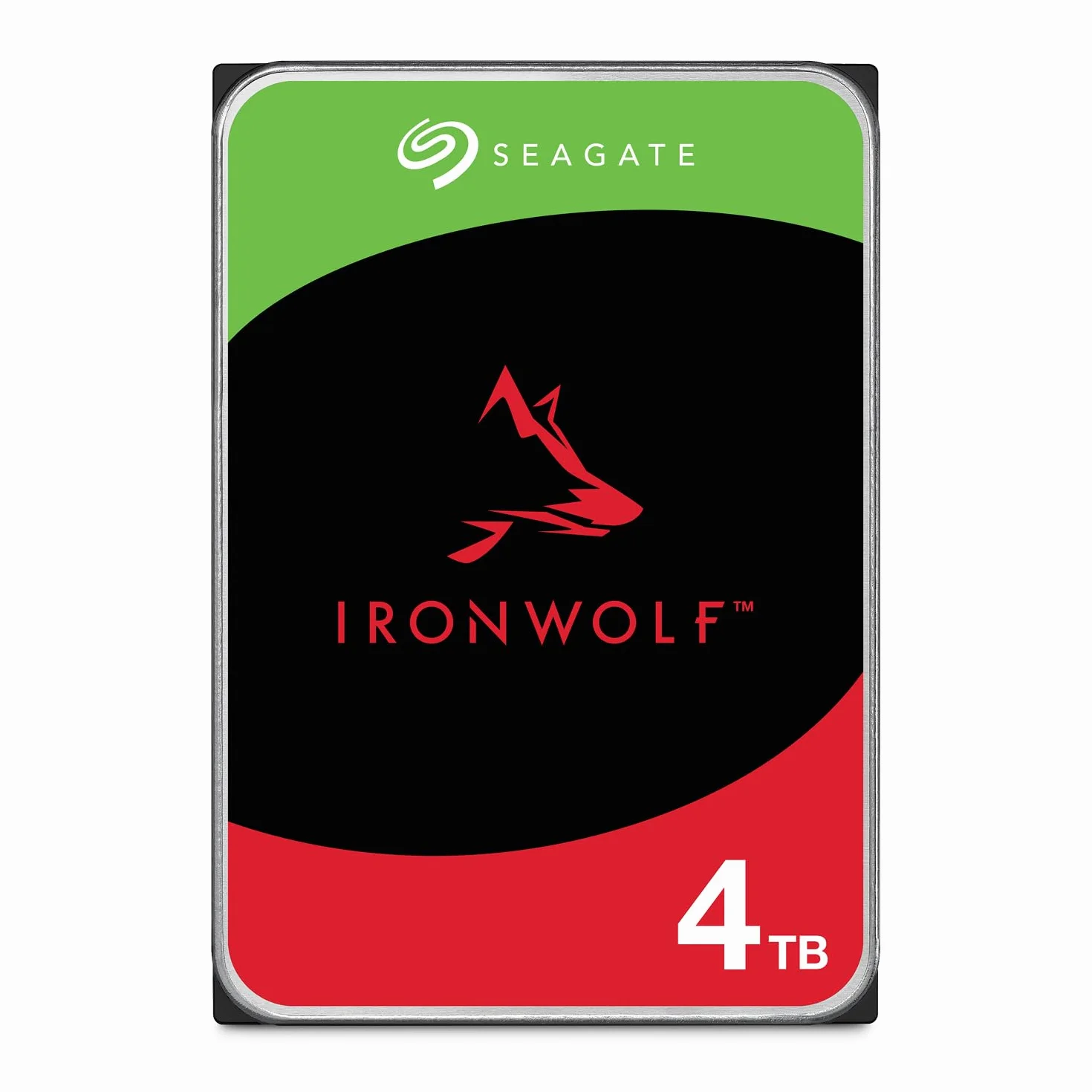 Seagate IronWolf 4TB NAS HDD 3.5 Pulgadas SATA 6 Gb/s Caché 256 MB CMR RAID
