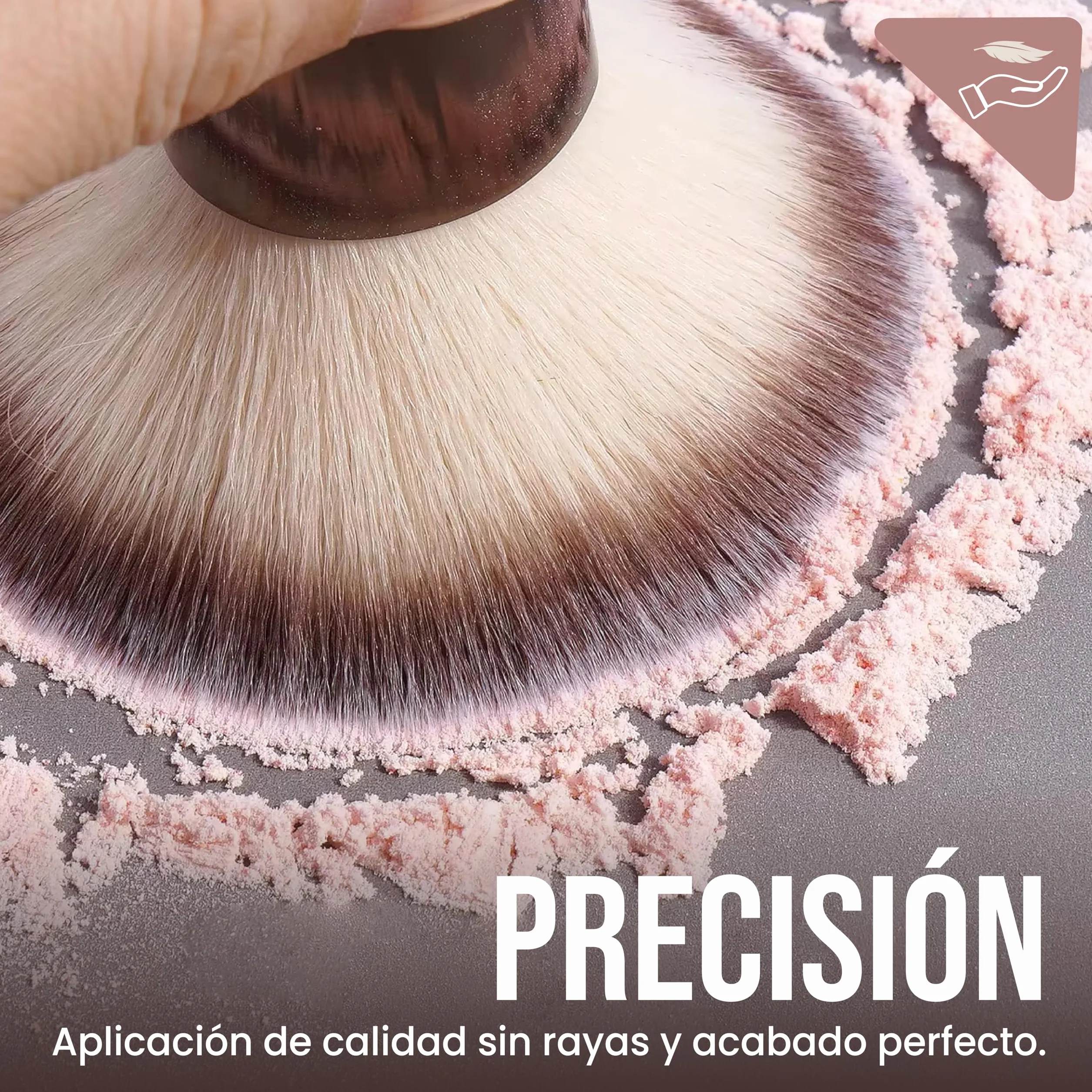 VIVELA 13 Brochas de Maquillaje Profesional con Bolsa de Viaje de Terciopelo, Pinceles Sintéticos Premium