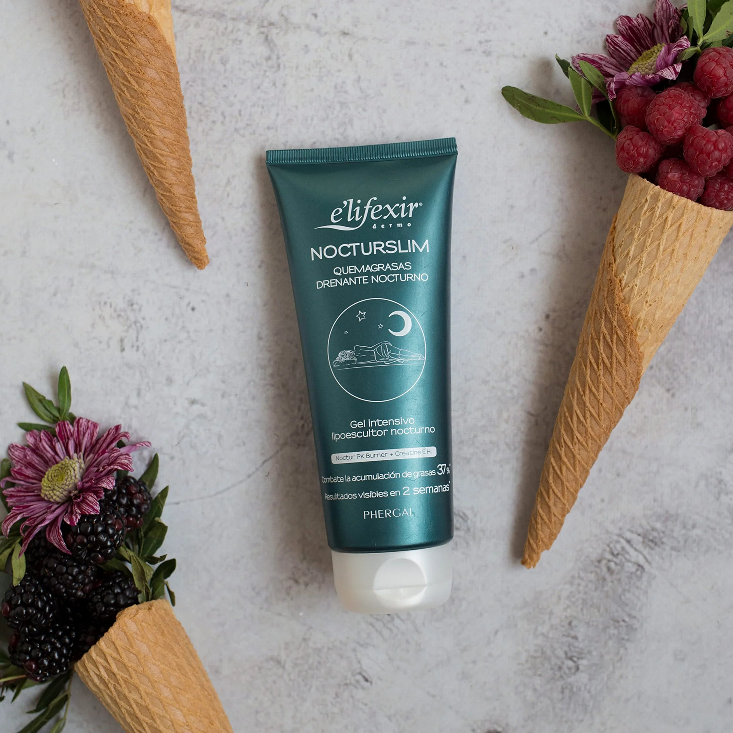 Elifexir | Cacao Sense + Nocturslim + Piel Canela + Regalo | Exfoliante Corporal + Quemagrasas Nocturno + Acelerador del Bronceado + Bolsa | 200ml + 200ml + 150ml