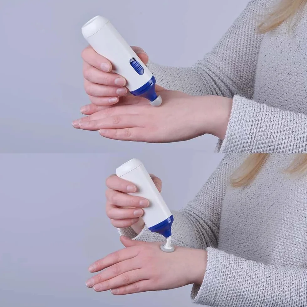 ScarGone Masajeador minimizador de cicatrices para cara y cuerpo, queloides, acné, quemaduras