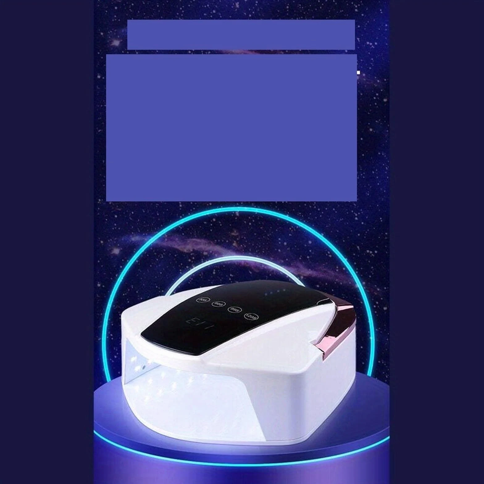 Lámpara LED para uñas, Secador de uñas LED/UV, lámpara esmalte gel 96 W
