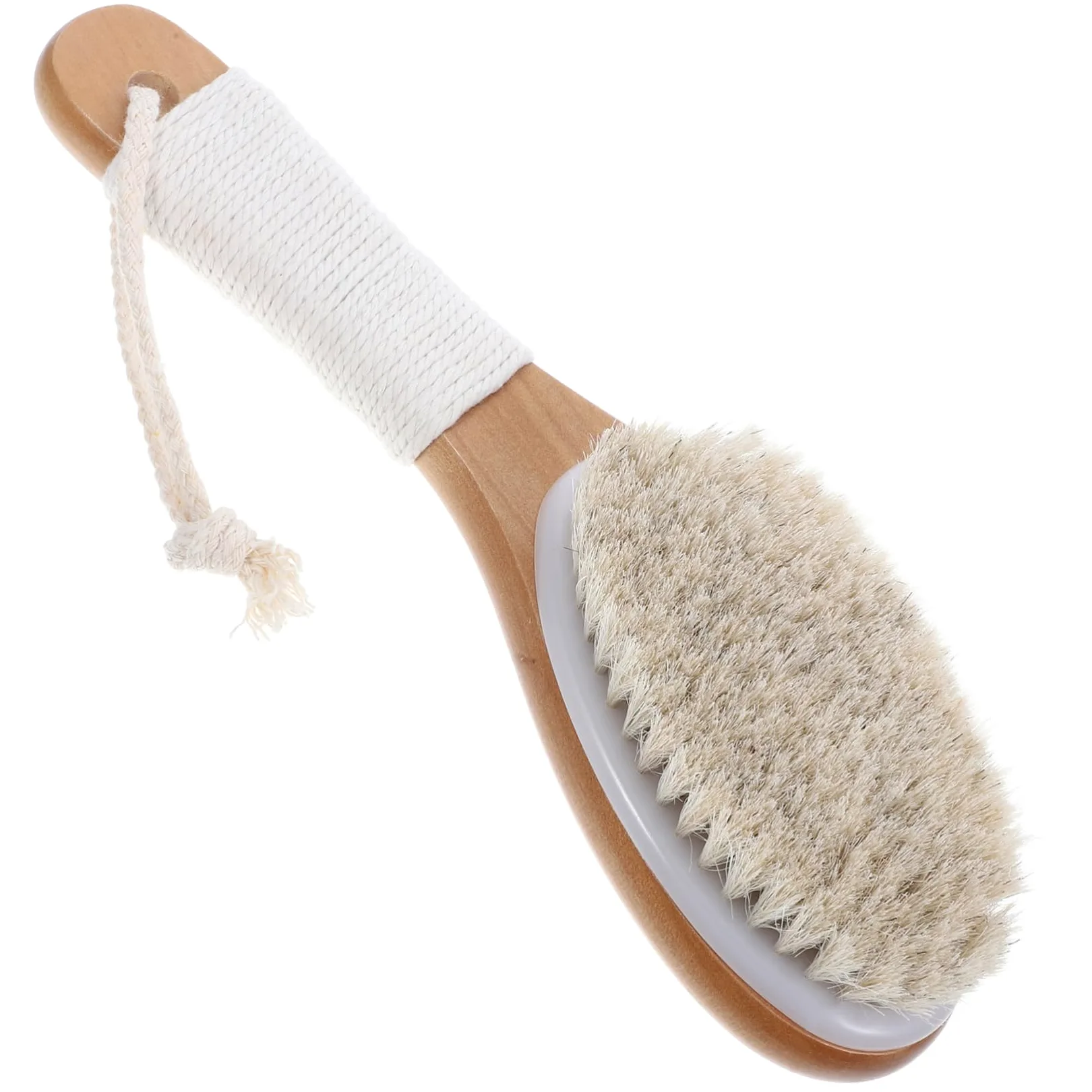 Didiseaon 5 Piezas Cepillo de baño de cerdas suaves de crin herramienta de baño corporal cepillo exfoliante de espalda cepillo de baño corporal depurador de de baño cepillo de espalda