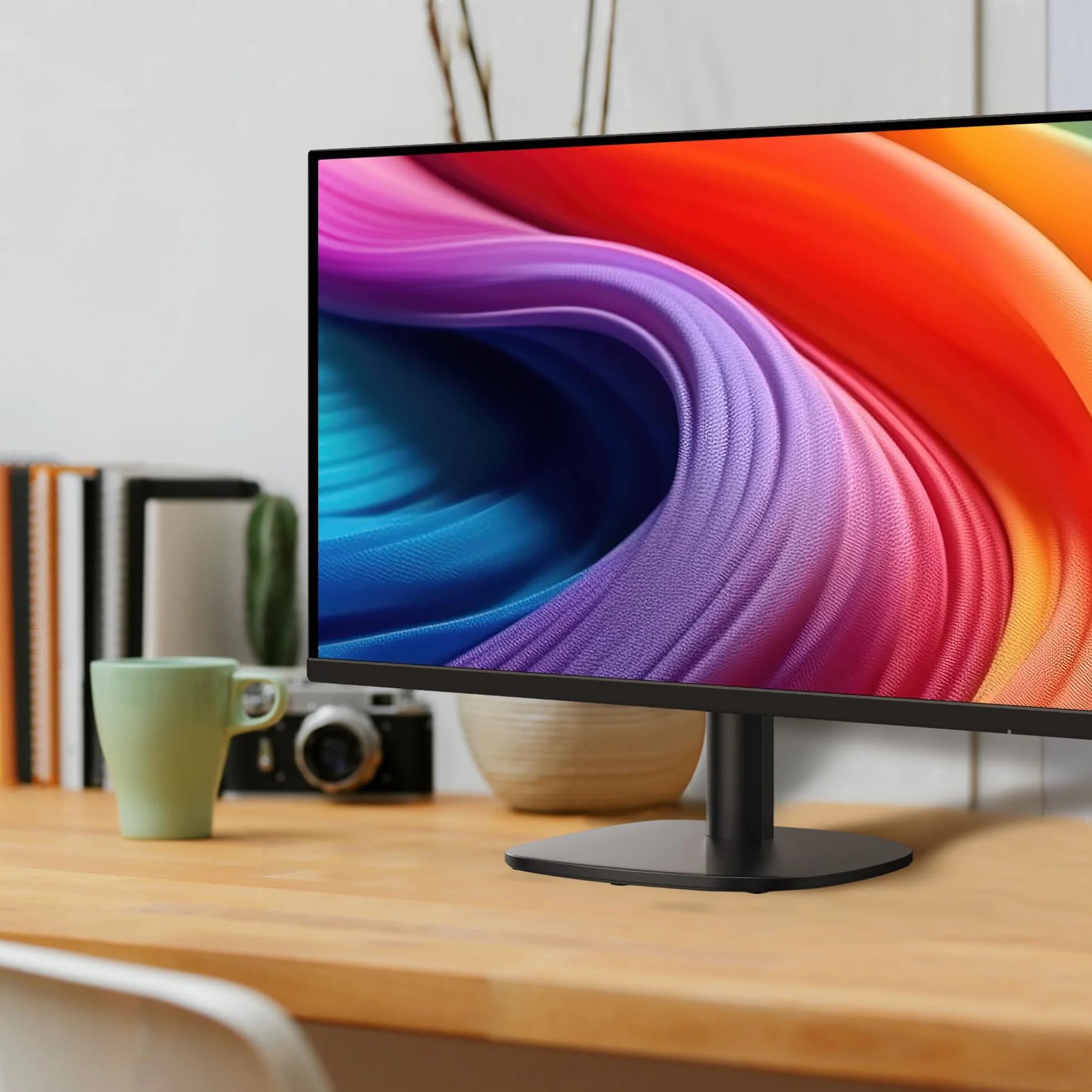 Amazon Basics Monitor 27" 68.6 cm FHD 1080p 100 Hz VESA Altavoces Integrados Negro