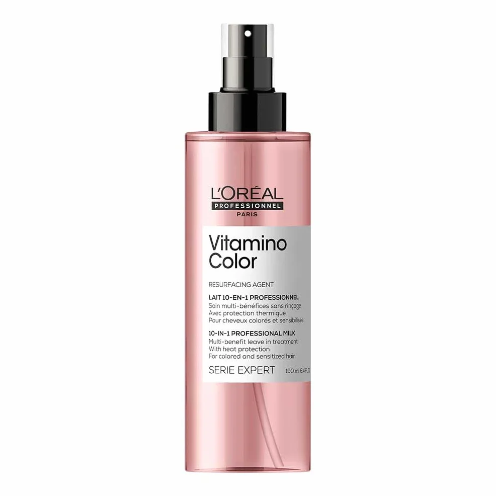 L'Oréal Professionnel Serie Expert Vitamino Color Spray 10 en 1 con Resveratrol, Perfeccionador del Color para Cabello Teñido, 190 ml