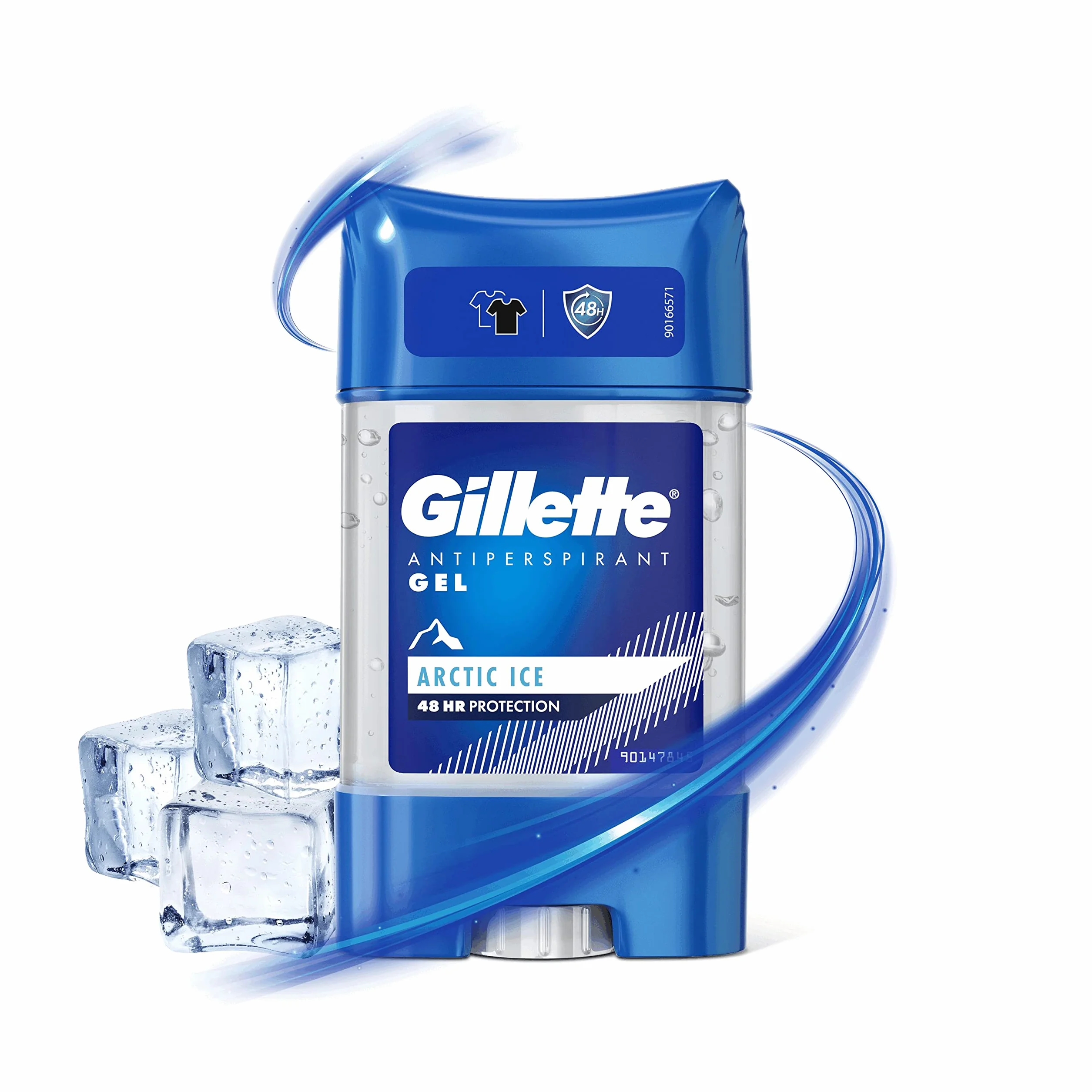 Gillette Clear Gel Desodorante Y Antitranspirante Artic Ice Para Hombre, 4x70 ml