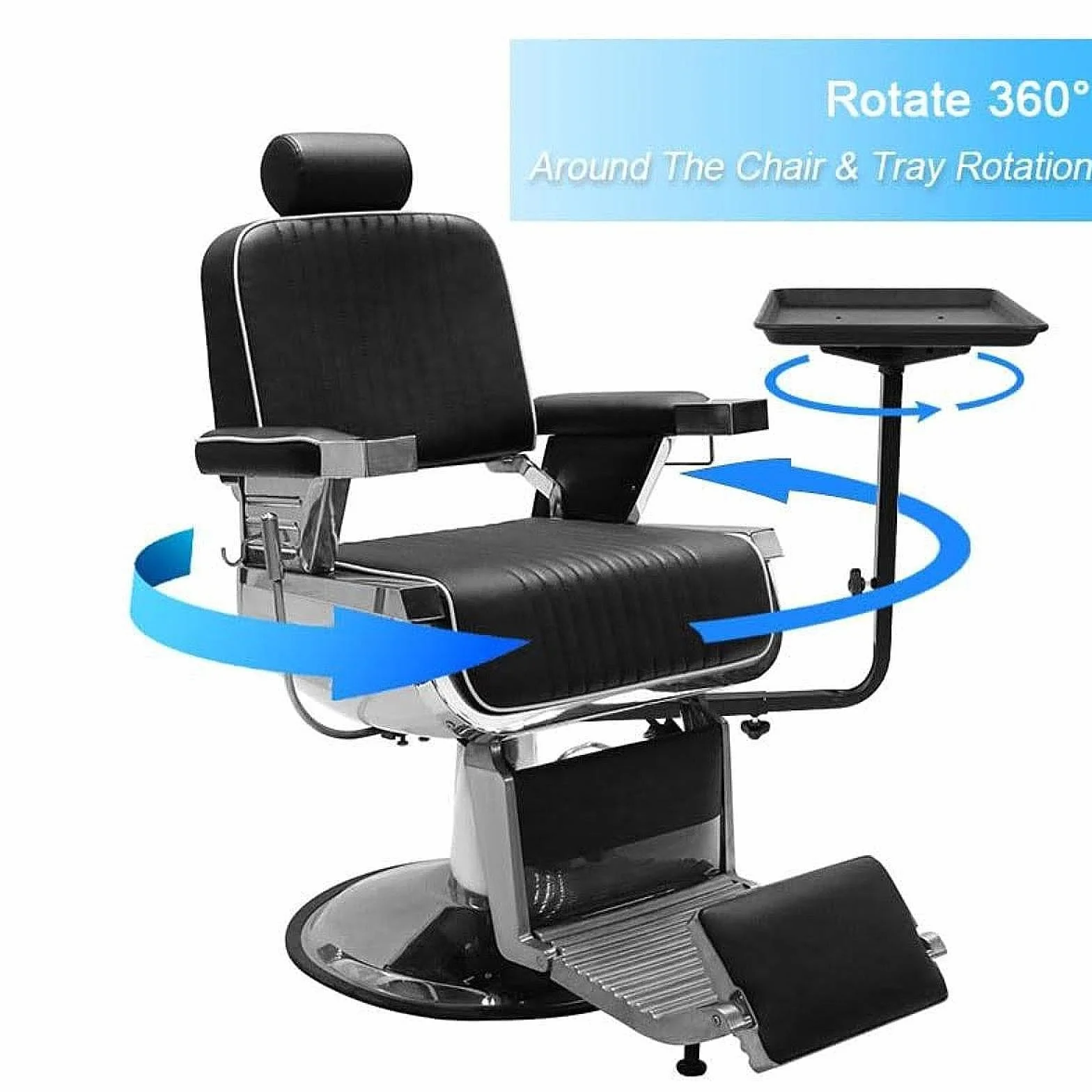 Bandeja para Silla de Peluquería, Accesorio para Secadores de Pelo