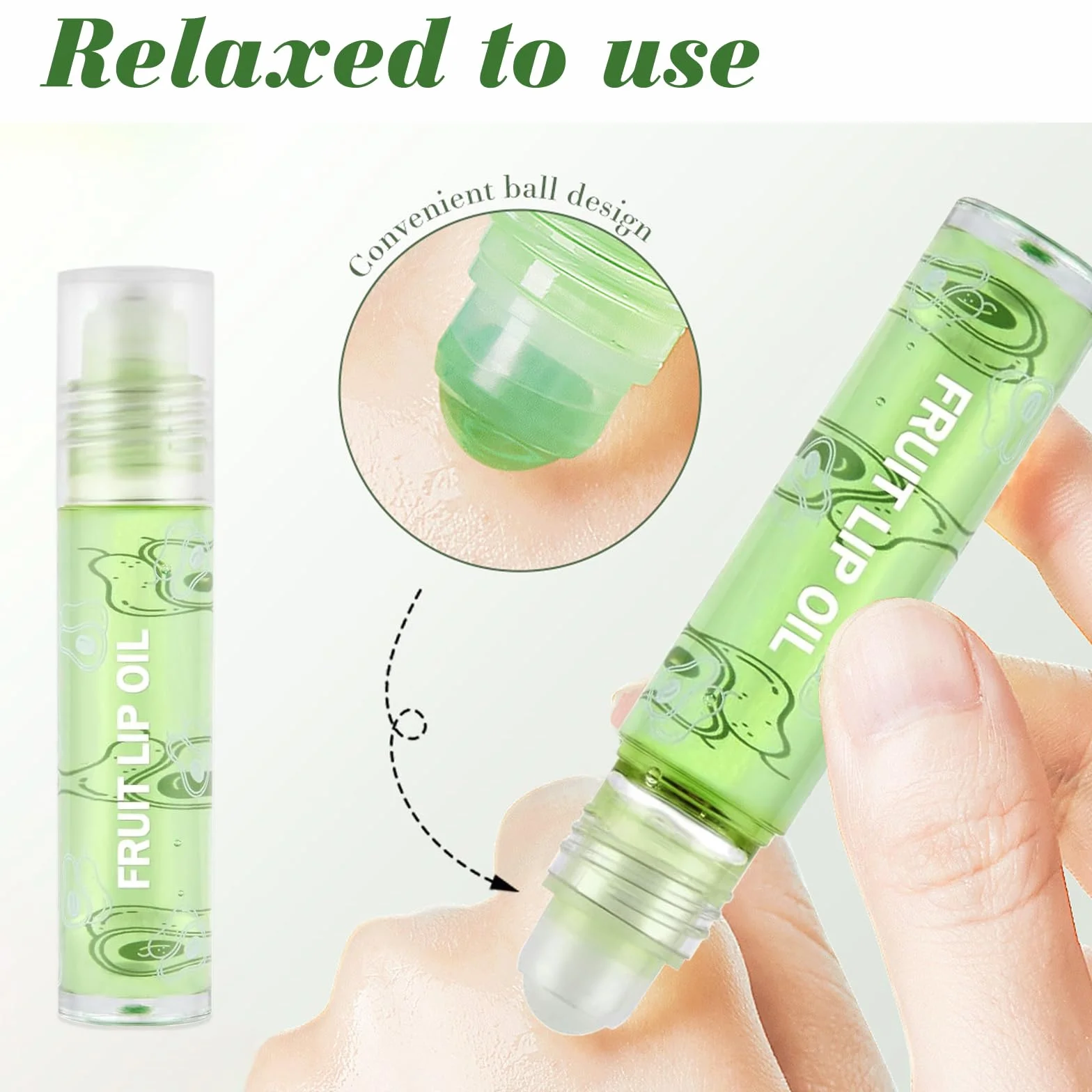 Sularpek Lip Oil Brillo de Labios con Sabor a Frutas Aceite para Labios Hidratación Duradera Transparente 6pcs