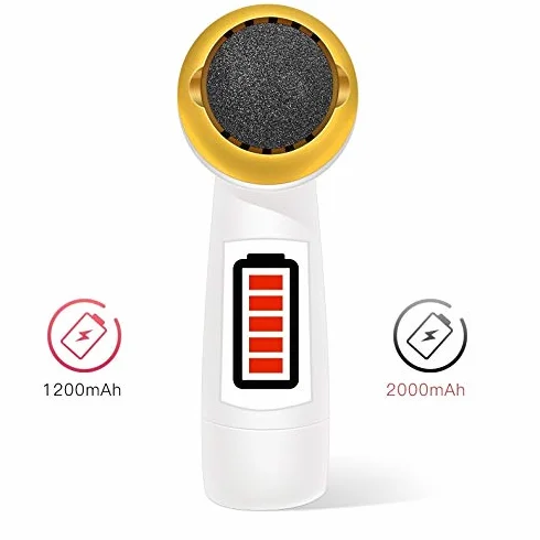PURRL Amoladora de pies de vacío eléctrica Máquina de pulir pies Recargable Exfoliante Piel Muerta Removedor de Callos Pedicura Herramientas para el Cuidado de los pies (Color : A) Little Surprise