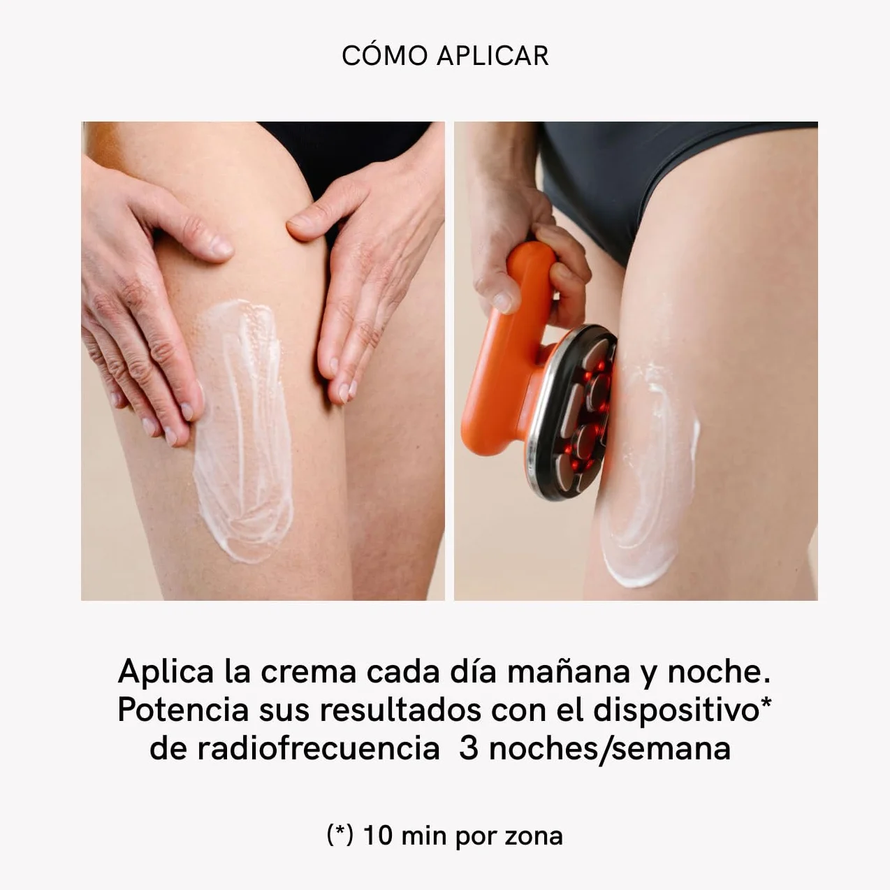 MASDERM Gel y Crema Corporal Radiofrecuencia Reafirmante Hidratante 1000 ml Profesional para Mujer