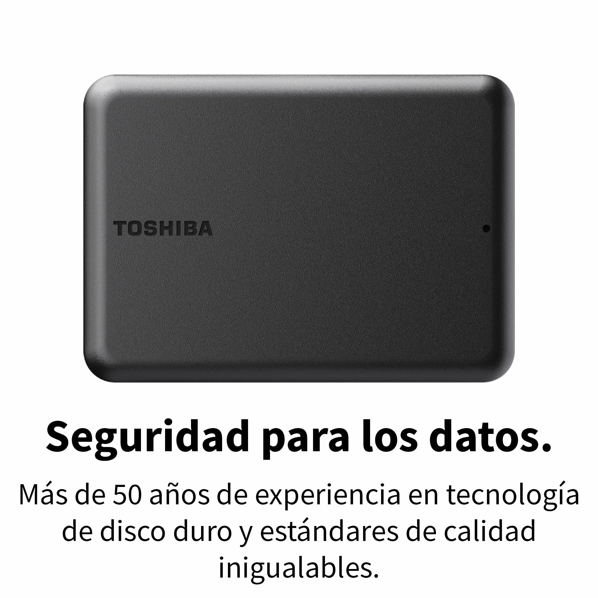 Toshiba Canvio Partner 2TB Disco Duro Externo Portátil 2,5'' USB 3.2