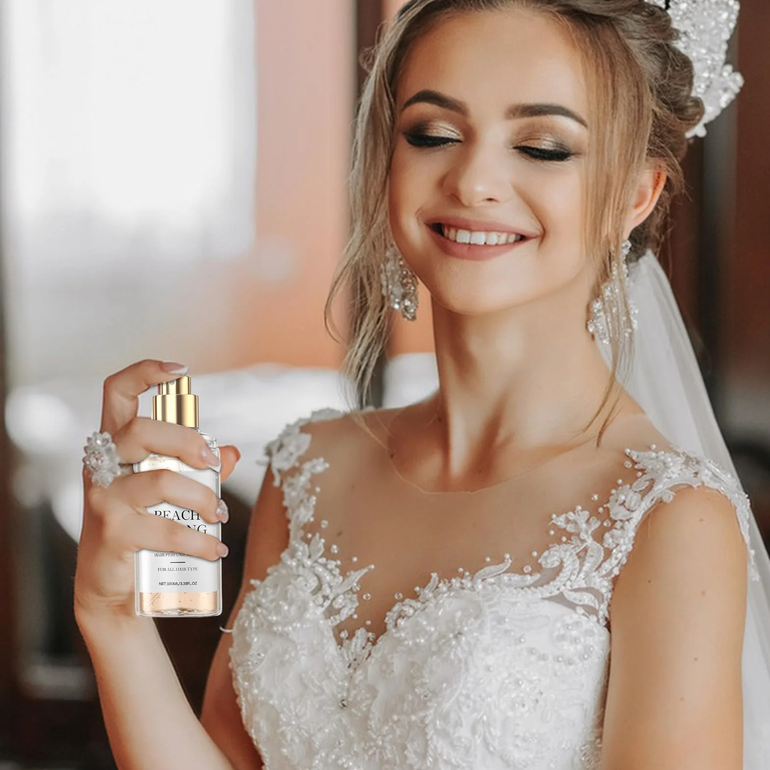 Spray Perfume para Cabello Fragancia Nutritiva Mujer Larga Duración