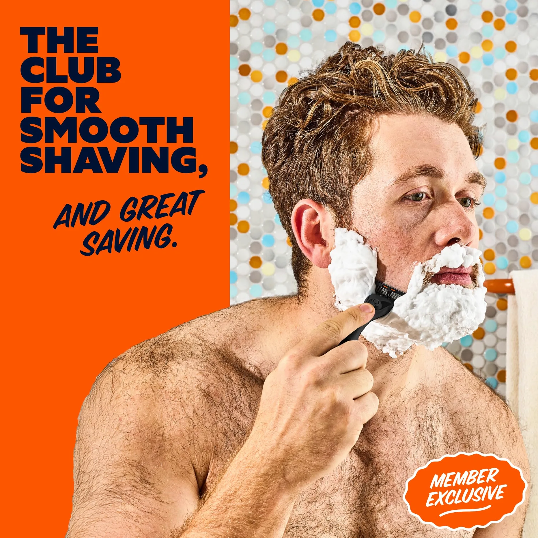 Dollar Shave Club The Member Exclusive Shave Set | 4 cartuchos de recambio de enjuague Swift, 1 mango (negro), 1 mantequilla de afeitar de 3 onzas, 1 funda para maquinilla de afeitar