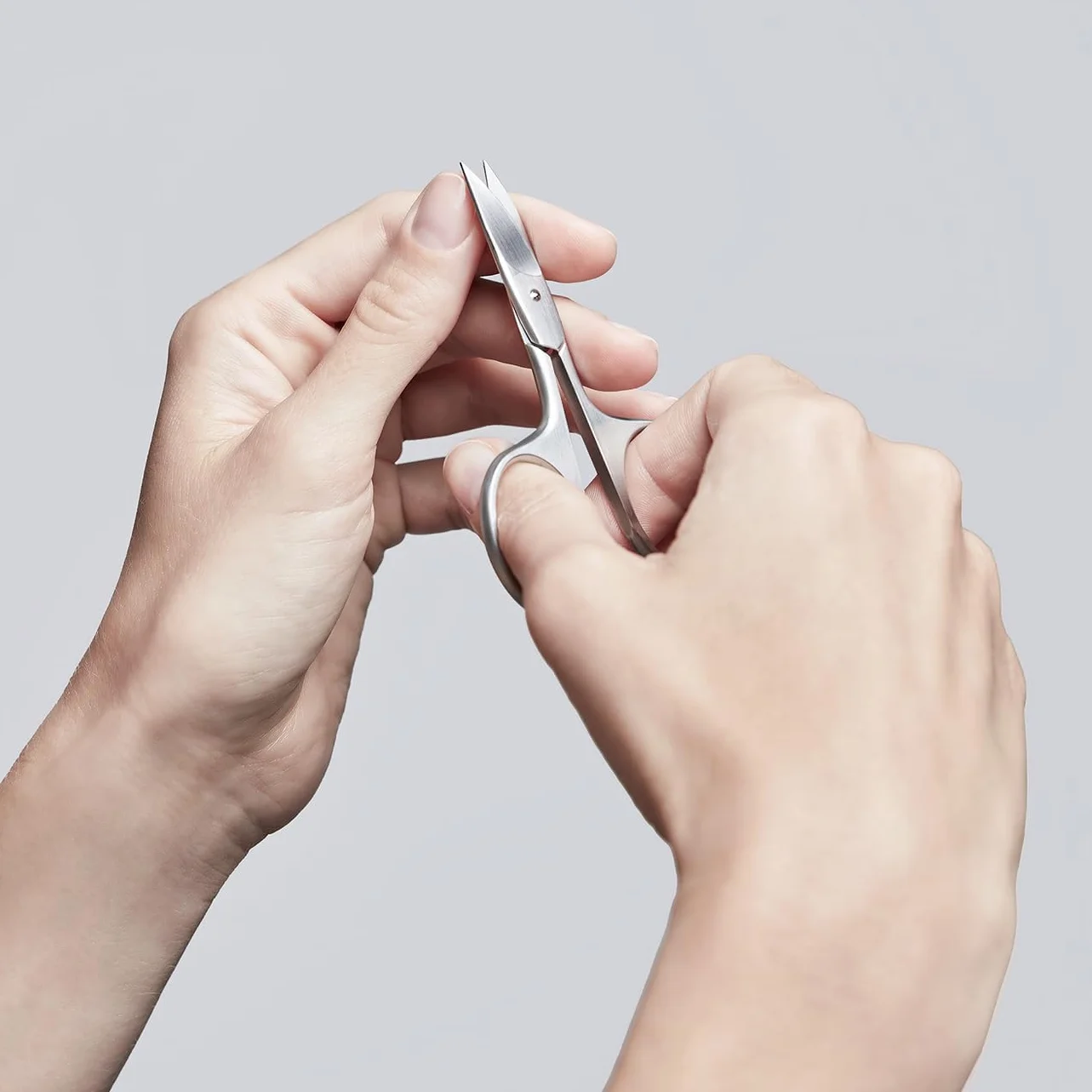 ZWILLING Tijeras para uñas acero inoxidable 90 mm afiladas microdentado