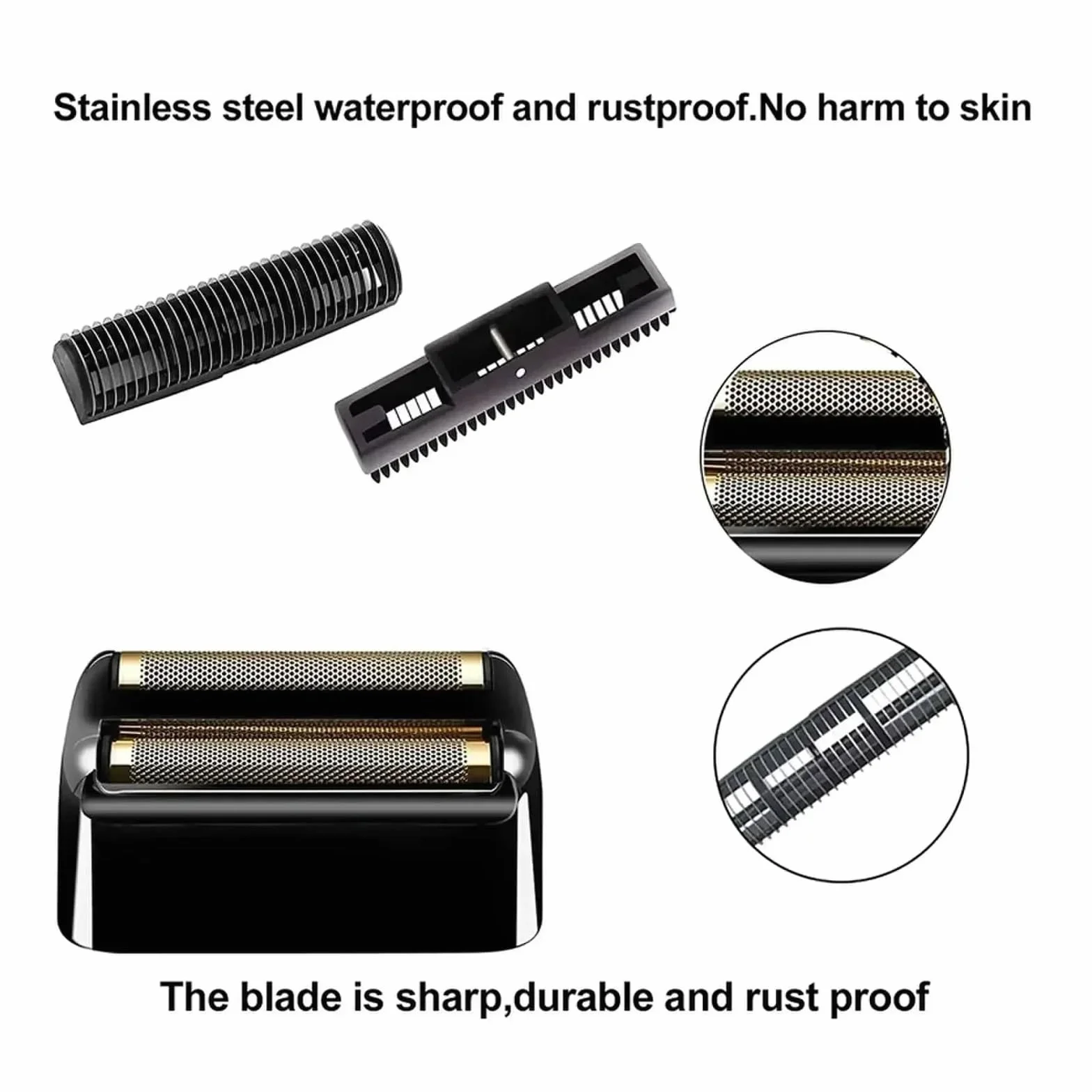 BaByliss PRO Barberology Cabezal De Repuesto Y Cuchillas Compatibles FXFS2G FXFS2