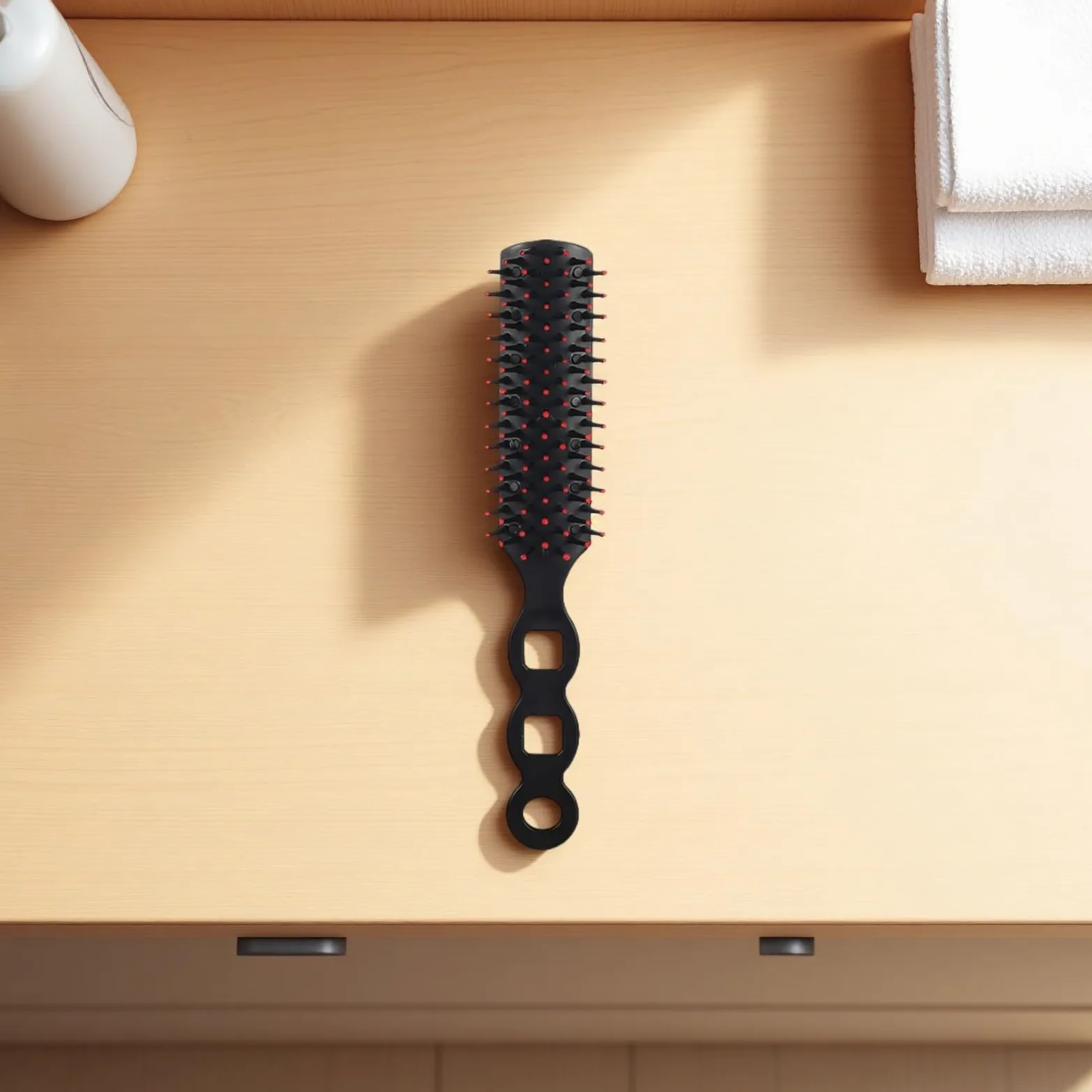 100 peines para el cabello, cepillo portátil de plástico para uso profesional, peine de masaje diario para todo tipo de cabello, herramientas de peinado de tamaño de viaje, 7.4 x 0.86 pulgadas