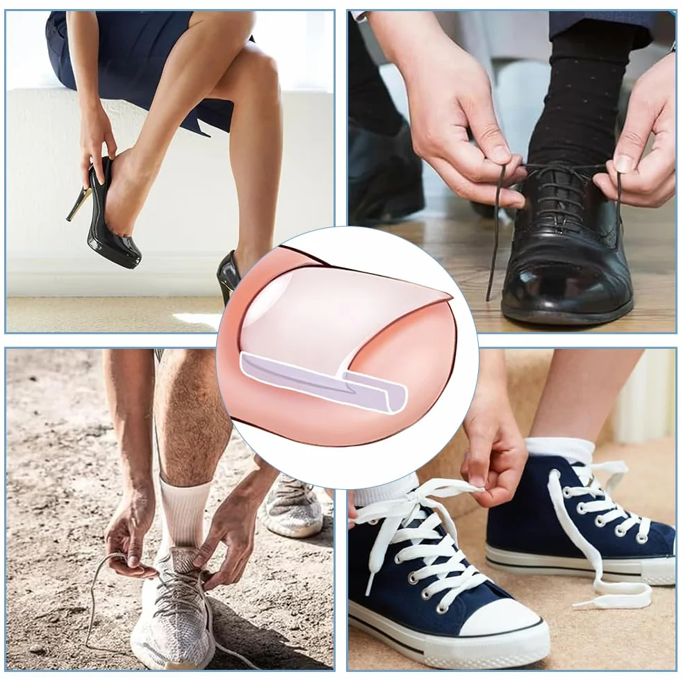 Juego de Corrector de Uñas Encarnadas 50 PCS Tiras Enderezadoras sin Dolor con Elevador de Uñas del Pie