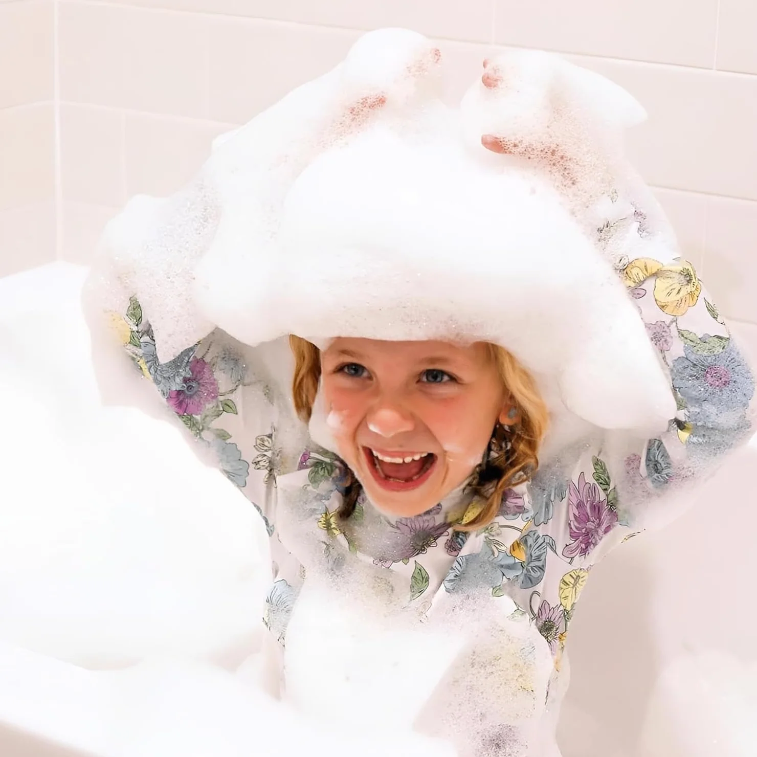 Honeysticks Burbujas de Bañera para Niños – Espuma de Baño a Base de Plantas – Bubble Bath que Cambia el Color del Agua y Crea Mucha Espuma – No Tóxica, No Irritante - 3 Uds - Azul, Amarillo, Rojo