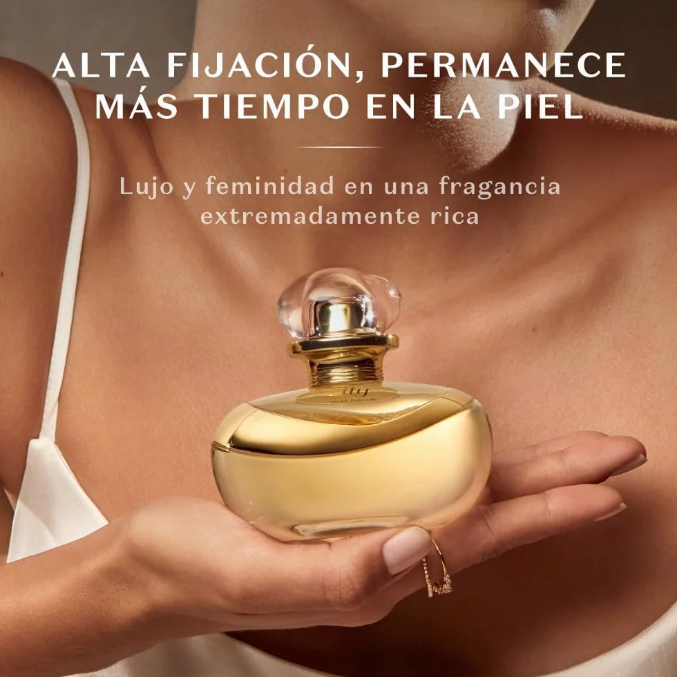 O Boticário Lily Coffret Regalo Set Perfume y Cuidado de la Piel con 2 Productos en Caja Beige | Lily Crema Hidratante Corporal Perfumada Satinado 250g y Lily Perfume Eau de Parfum EDP 75ml