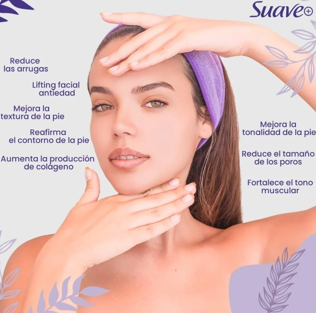 Radiofrecuencia Facial Professional con Microcorriente y Luz Led, Aparato Reafirmante Antiarrugas para Lifting Facial y Rejuveneciminto de la Piel, Dispositivo con Efecto Tensor, Metodo Coreano