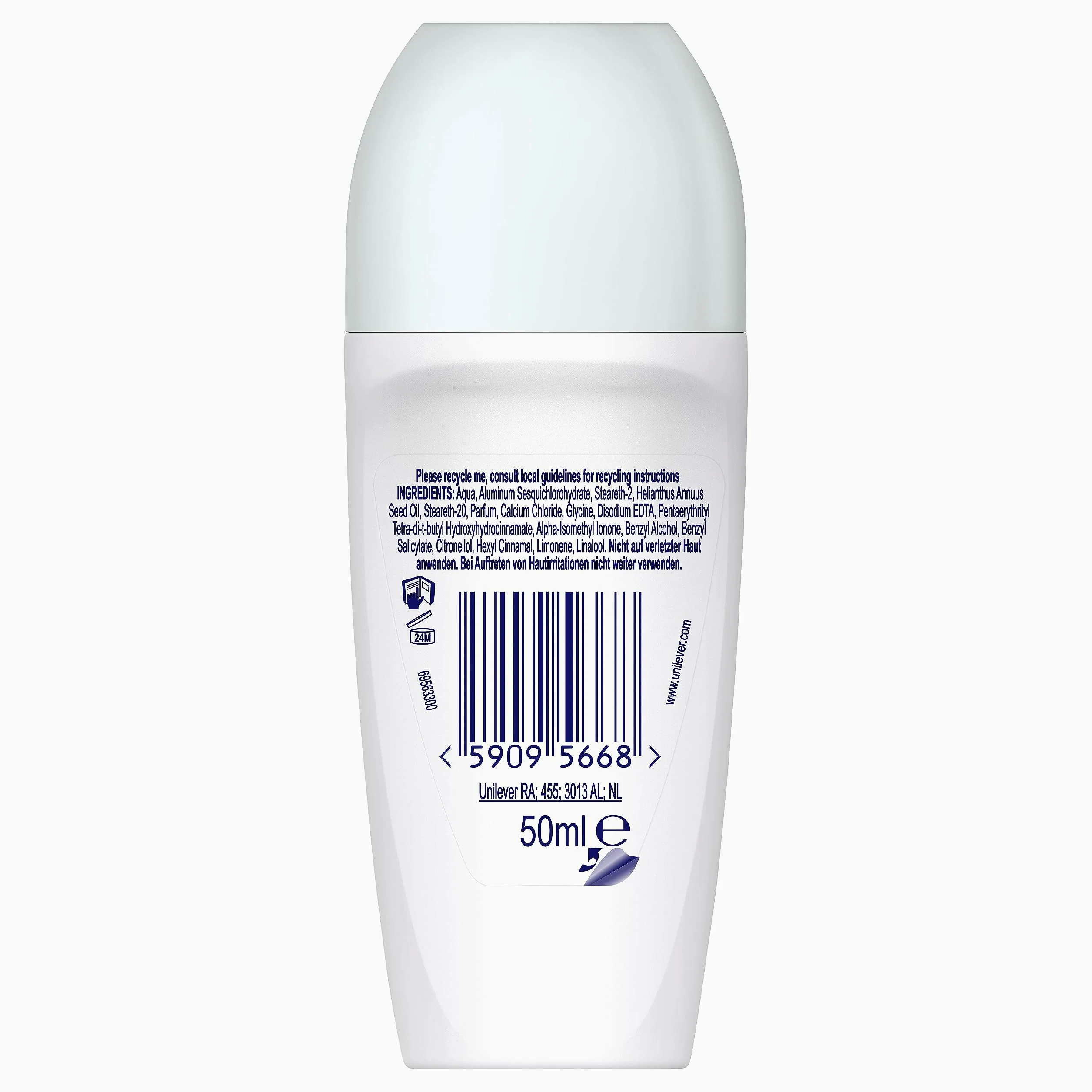 Rexona Desodorante Roll-On Shower Fresh Anti Transpirant con 48 horas de protección contra el olor corporal y la humedad de las axilas, 6 x 50 ml