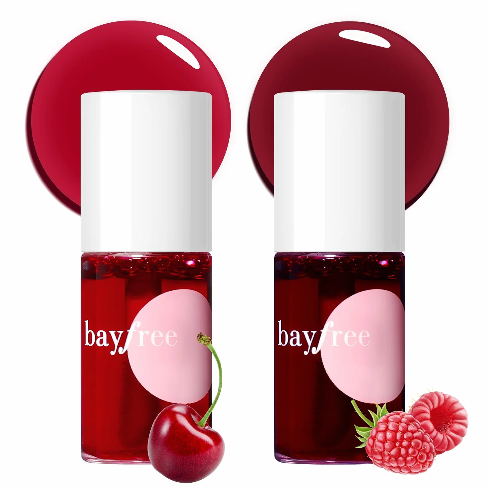bayfree Lip Tint Stain Set, Tinte de Labios, Mini Barra de Labios Líquida