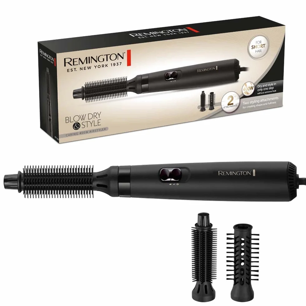 Remington AS7100 Cepillo Secador Aire 400W 2 Temperaturas 2 Velocidades Moldeador Pelo
