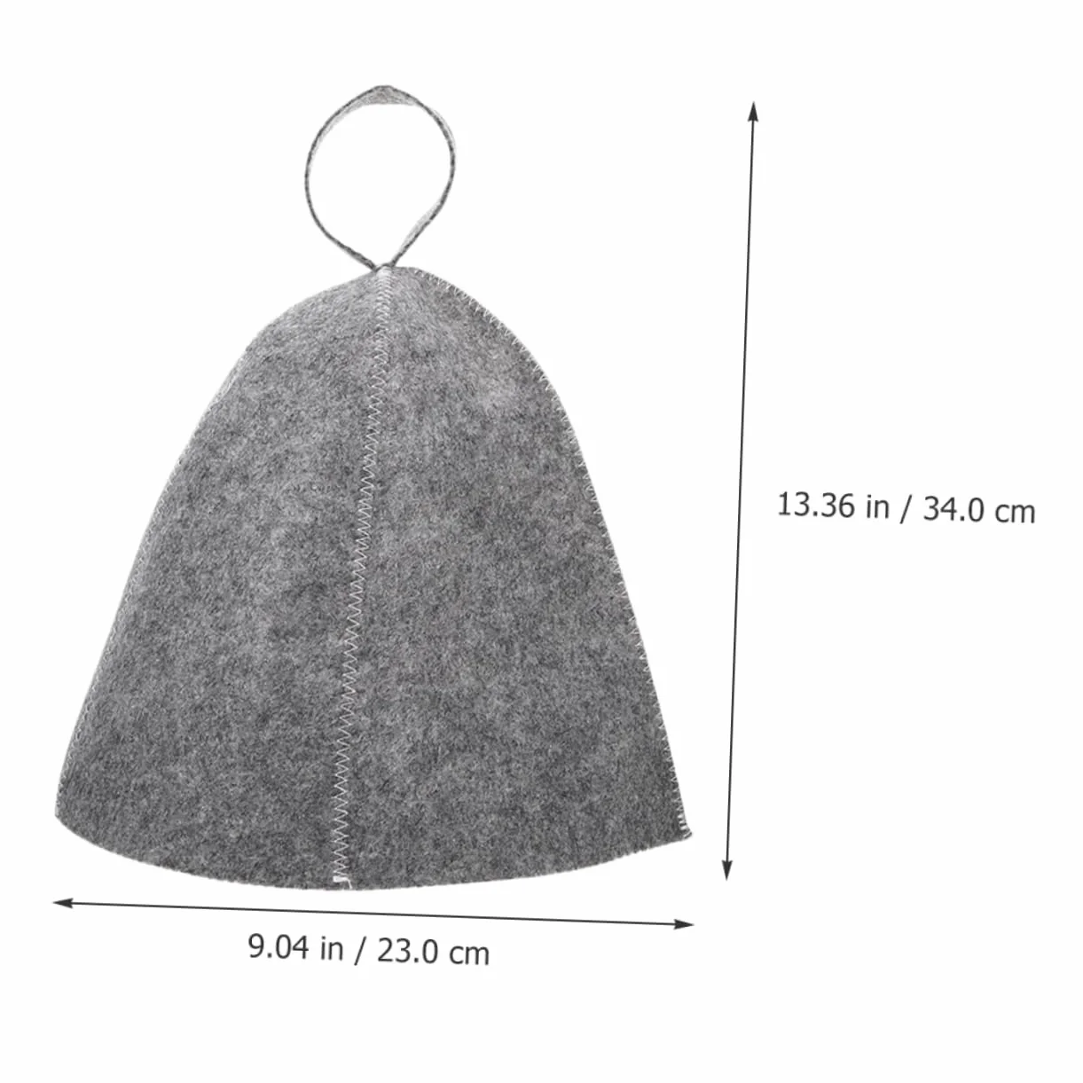 BESPORTBLE Sombrero De Sauna De Fieltro Gorros De Ducha para Mujer Reutilizables Gorro De Natación Sombrero De Copa Accesorios De Sauna Balde Gorro De Baño Tapa Sintió 6 Piezas X 4