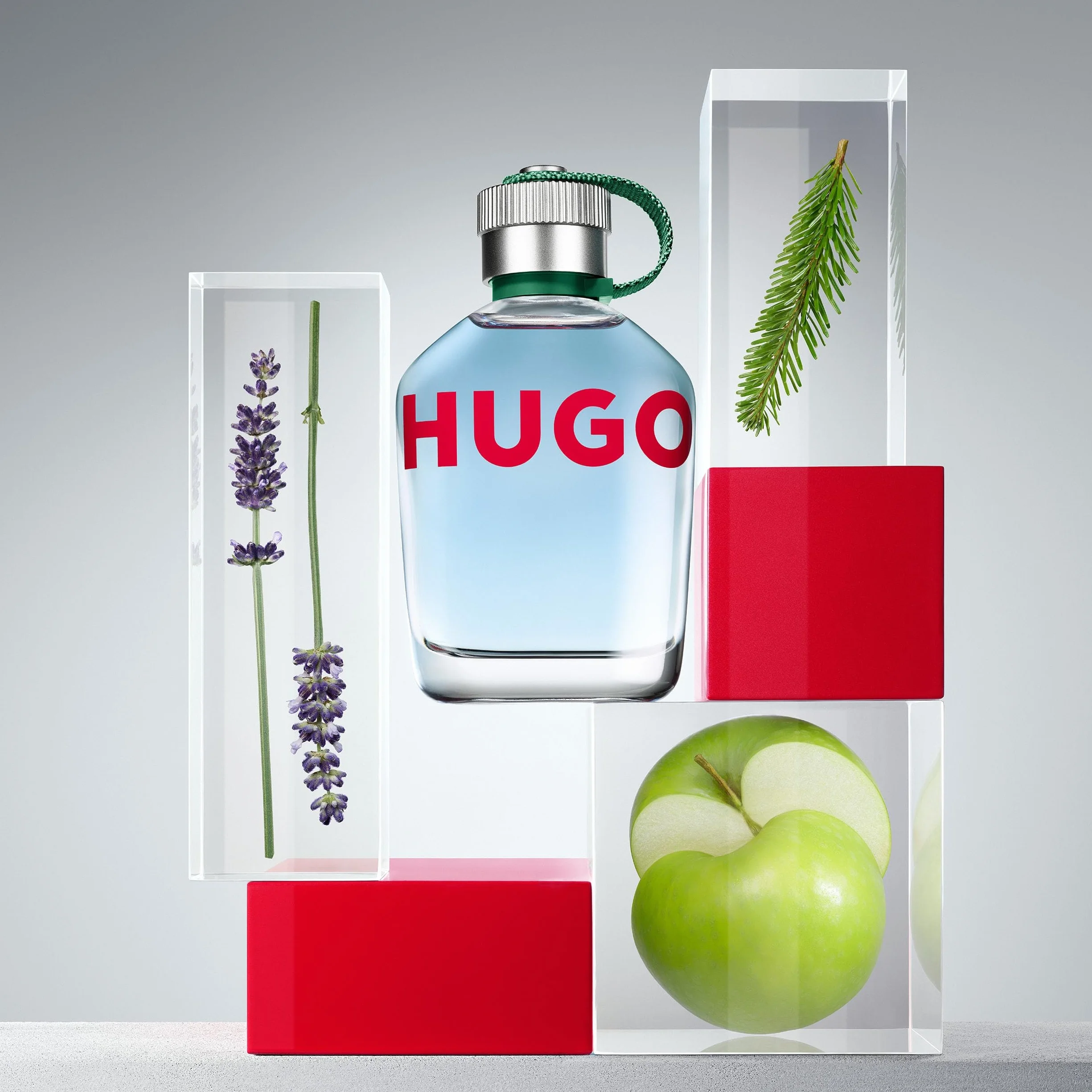 HUGO BOSS Man Eau de Toilette para hombres | Fragancia masculina aromática afrutada con notas de manzana verde | 200 ml