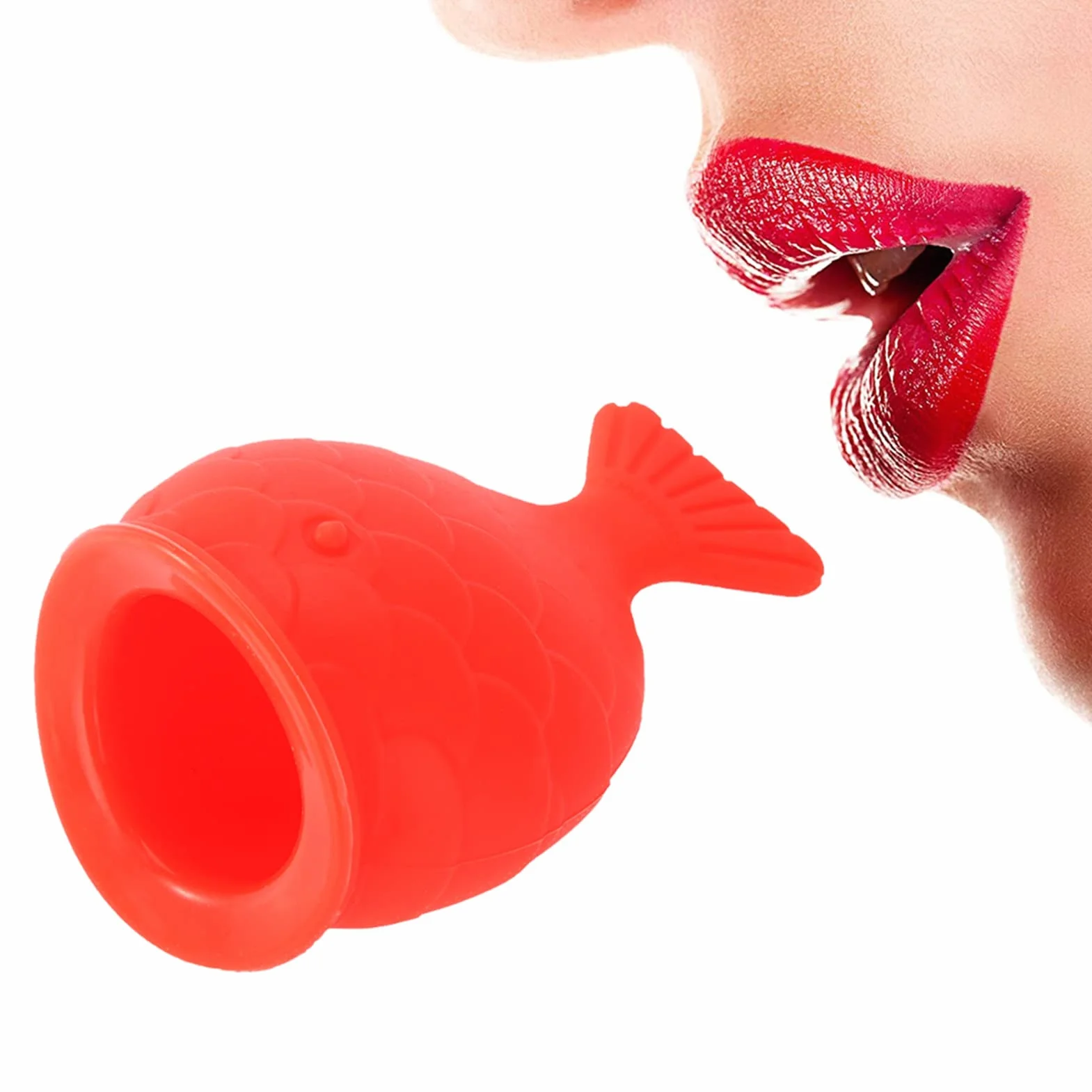 Relleno de labios de silicona portátil, aumentador de labios, herramienta de belleza