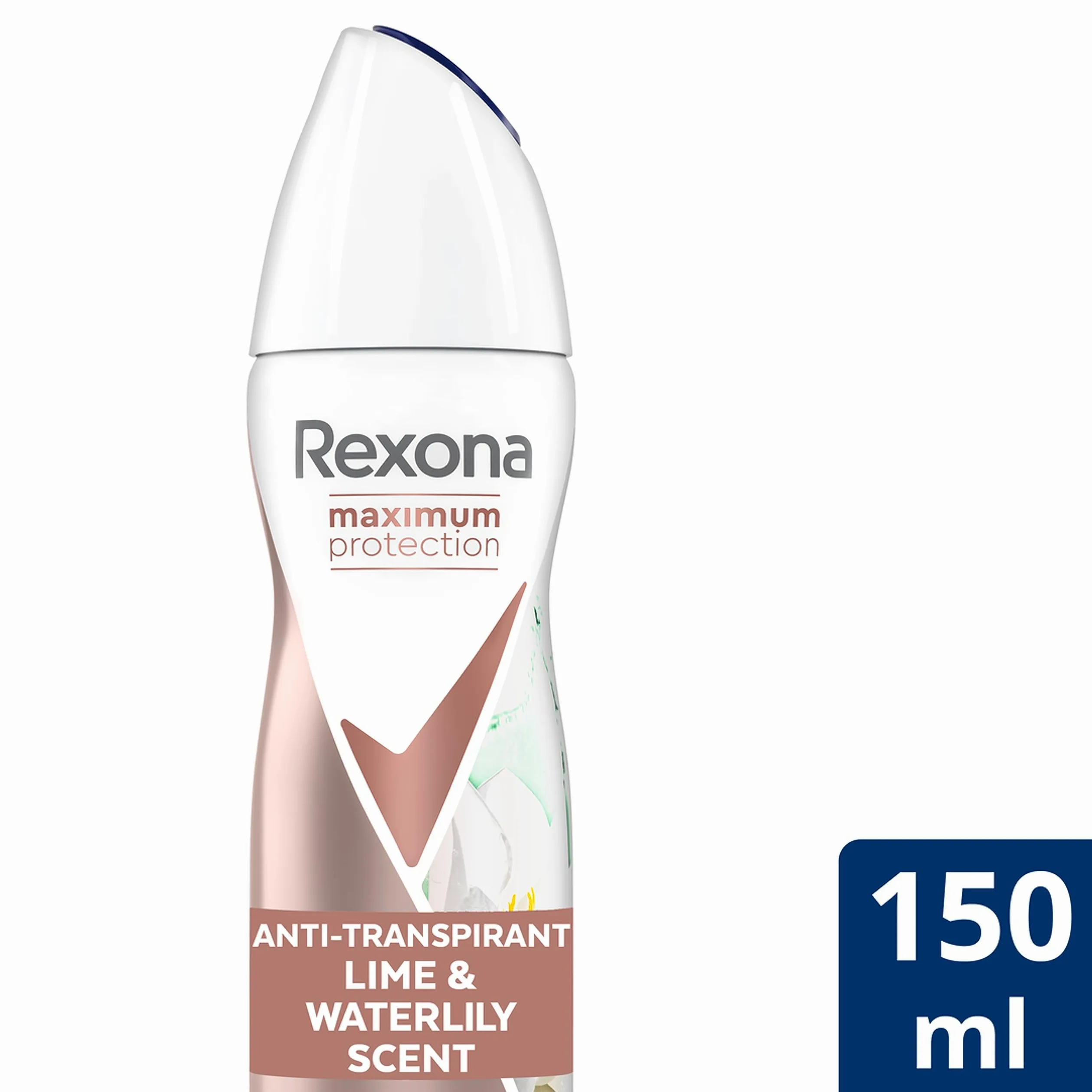 Rexona Maximum Protection - Aerosol antitranspirante con 48 horas de protección contra la sudoración intensa y el olor corporal, 150 ml, 6 unidades
