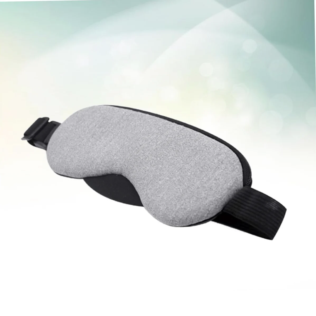 PACKOVE Máscara De Ojos De Vapor Usb Compresa Caliente Para Aliviar y Diseño Ergonómico y Transpirable Gris Sin Fragancia