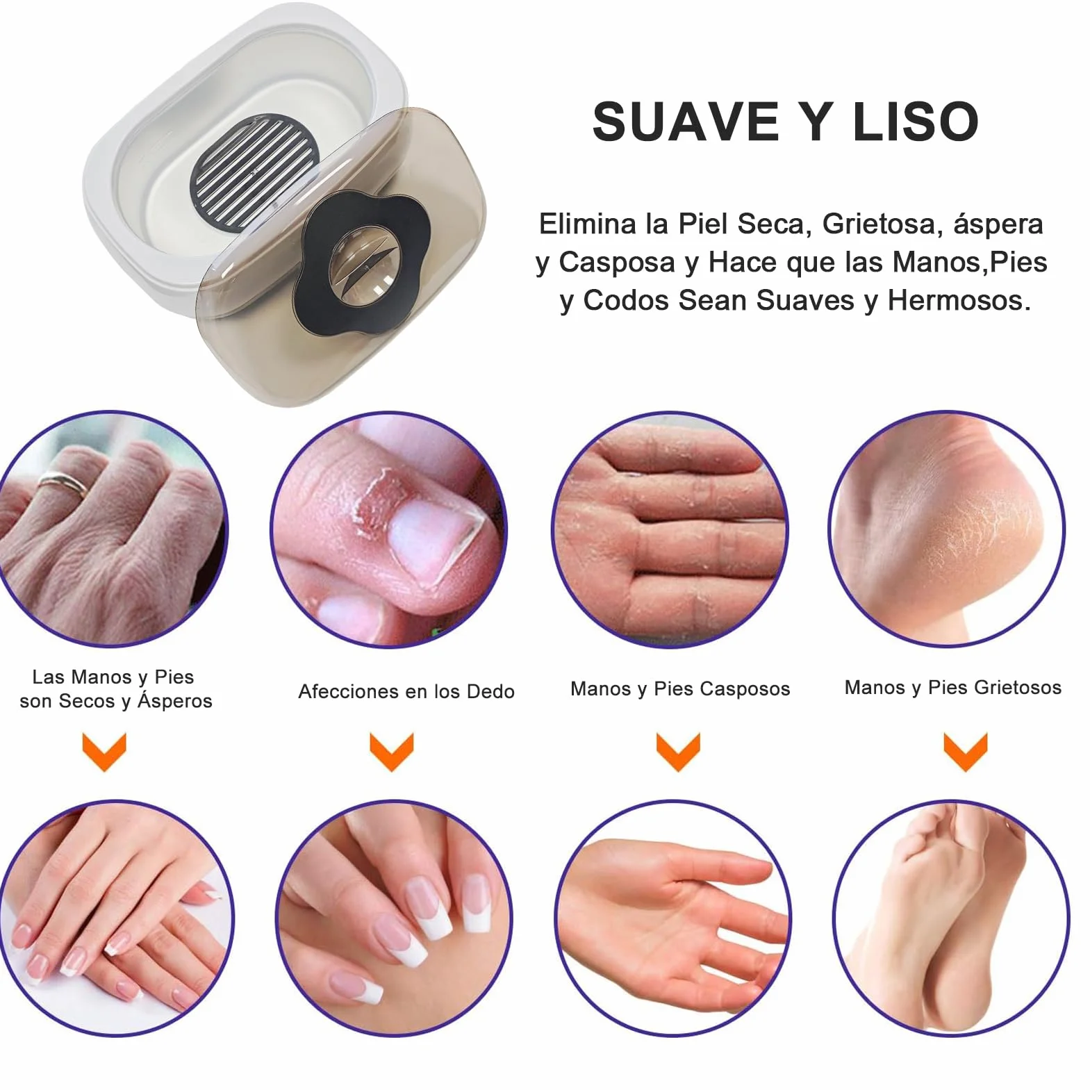 Baño de parafina para manos y pies 5000 ml con cera 1800 g Negro