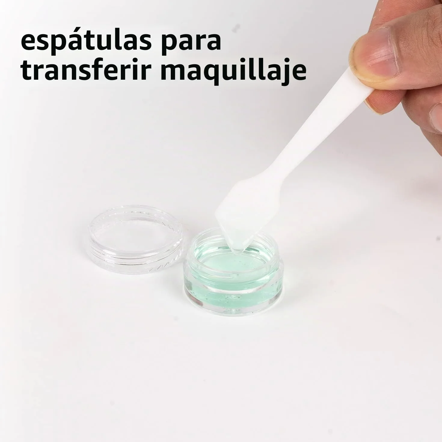 70 Piezas Botes Pequeños de Plástico 5g, Tarro 5 ml, Bálsamo Labial Cajita 5 ml, Contenedor de Cosméticos, Recipientes Vacíos Redondos con Tapa, Negro