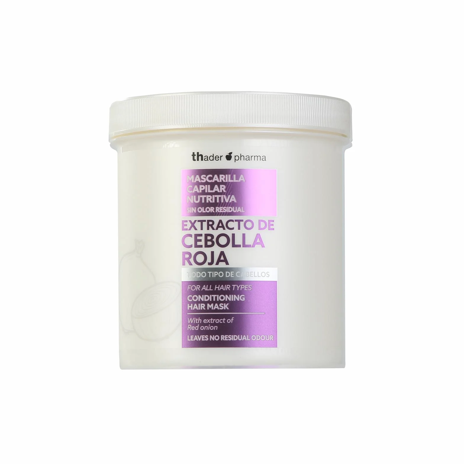 Thader Pharma Mascarilla extracto de Cebolla Roja 700 ml