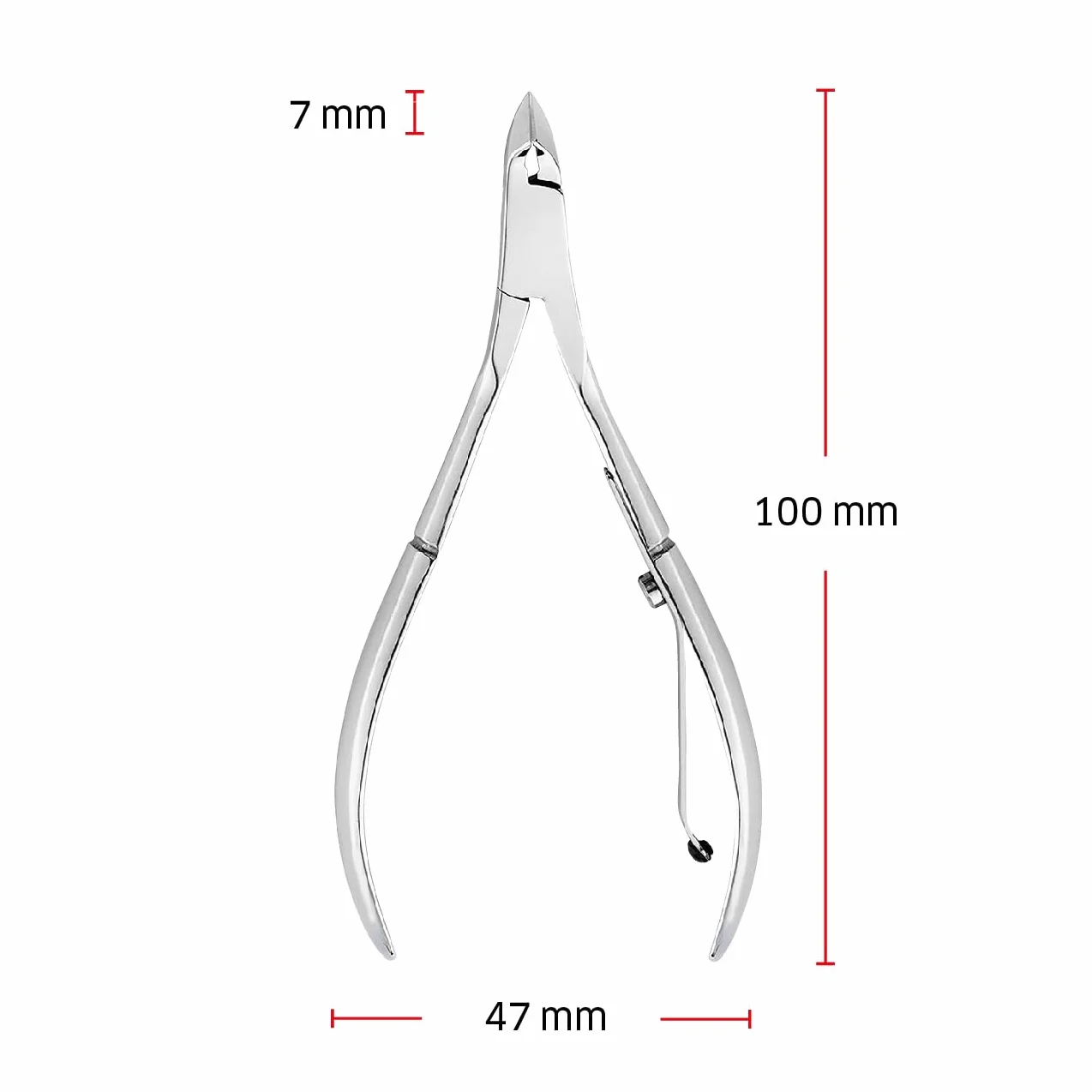 ZWILLING Alicates para cutículas (para eliminar cutículas salientes, filo para un corte preciso), pulido, plata, 100 mm
