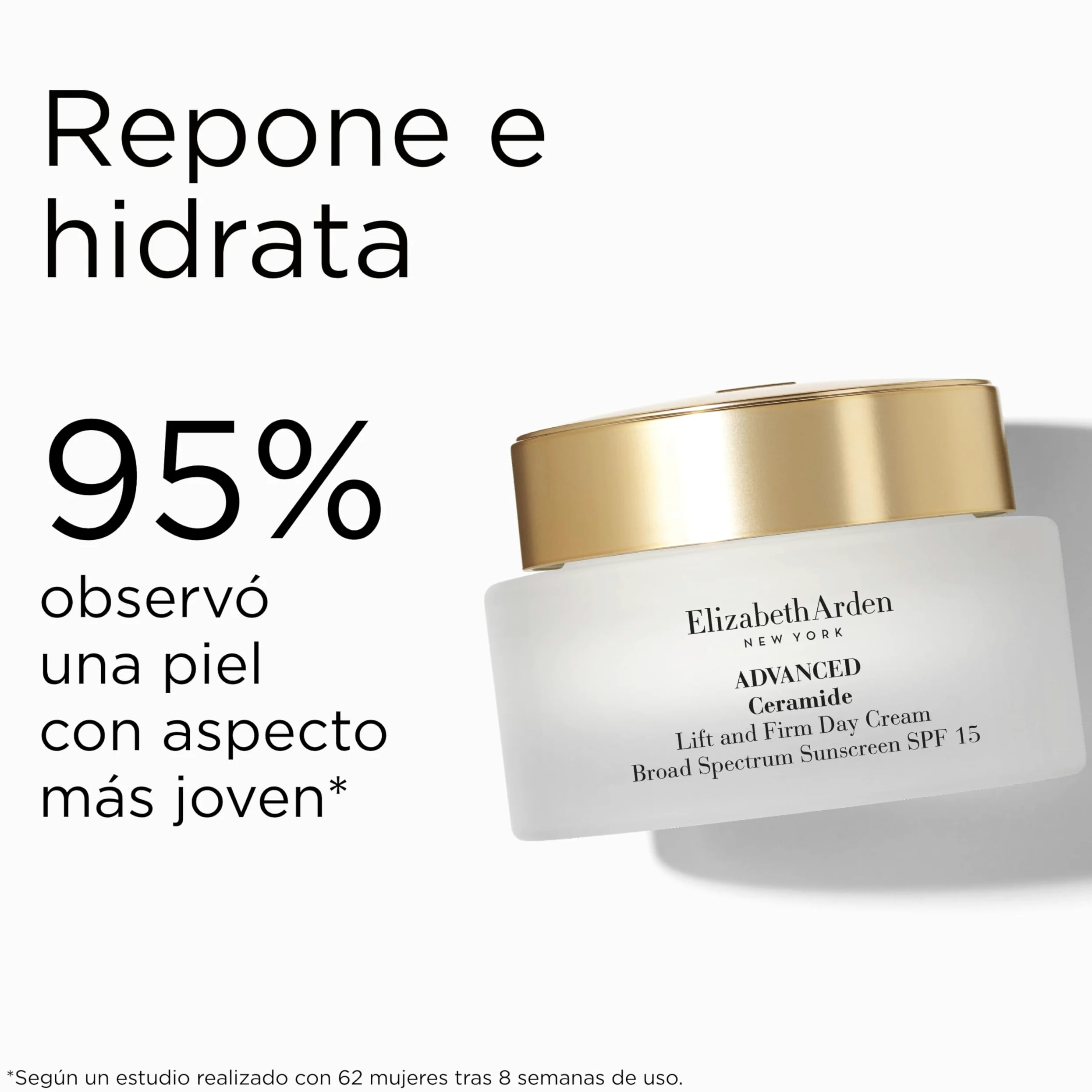 Elizabeth Arden - Uplifting Moments Set Regalo 3 Piezas, Cápsulas en Sérum Antiedad Advanced Ceramide, Crema de Noche Lift and Firm y Crema de Día SPF 15, Rutina de Skincare Hidratante y Reafirmante