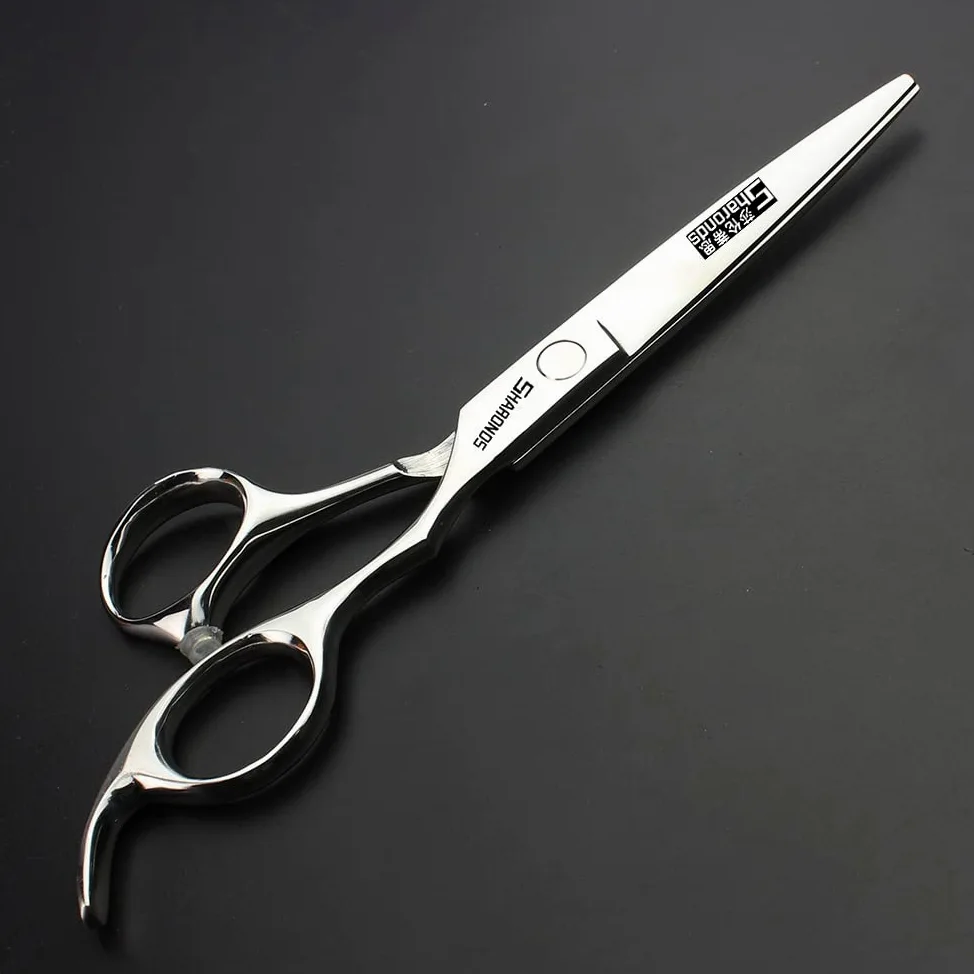 Cortadora de pelo profesional de 6/6,5 pulgadas cortadora de pelo eficiente (6 pulgadas - 2pc - B) | Tijeras profesionales de peluquería, construcción ergonómica de mango, trabajo sin fatiga durante un uso prolongado