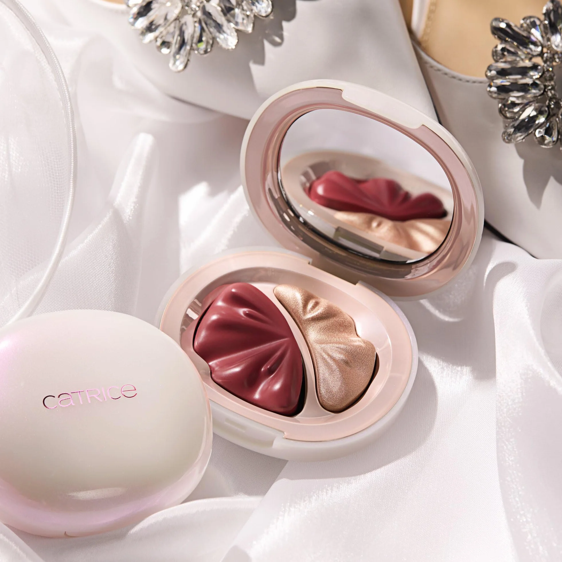 Catrice Dúo BRIDES & BESTIES colorete & Highlighter luminoso 8.5g