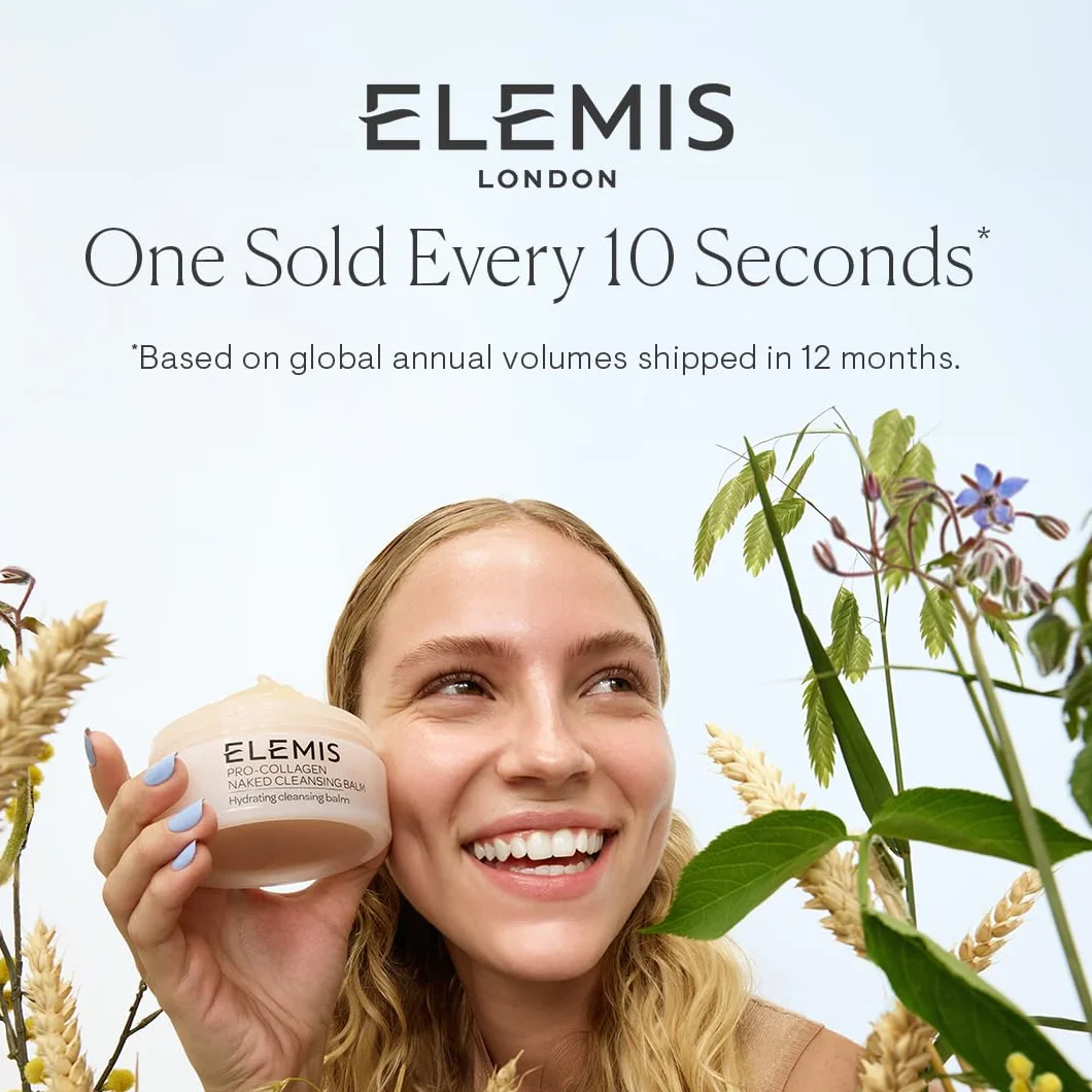 Elemis Bálsamo Limpiador Desnudo Pro-colágeno Hidratante Sin Aceite, Lavado De Cara Profundo, 100ml