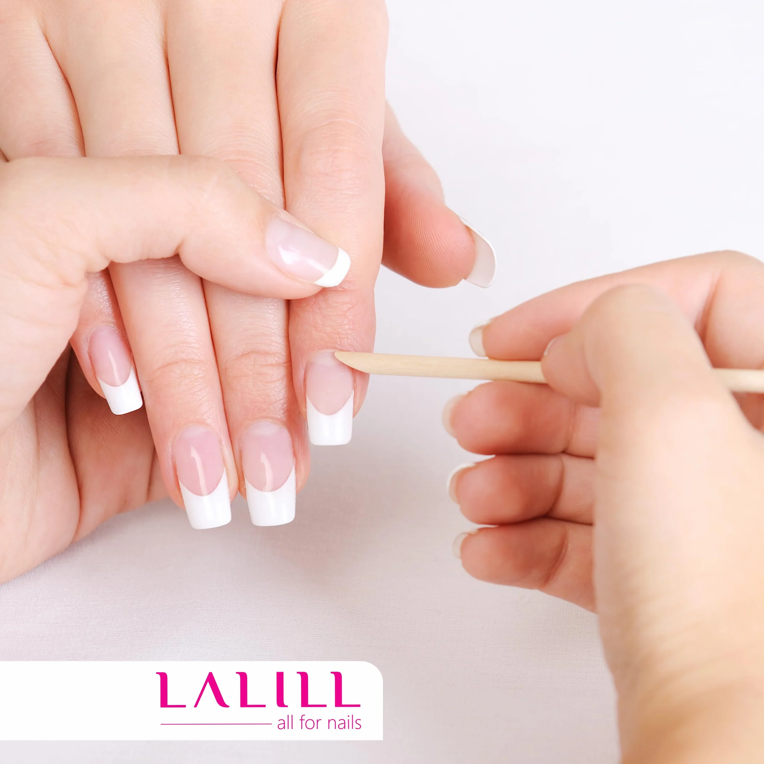 LALILL Palitos de Naranjo 100 Piezas - Palillos de Madera para Cutículas - Manicura, Pedicura, Nail Art, Uñas, Belleza, Pestañas, Tatuajes, DIY