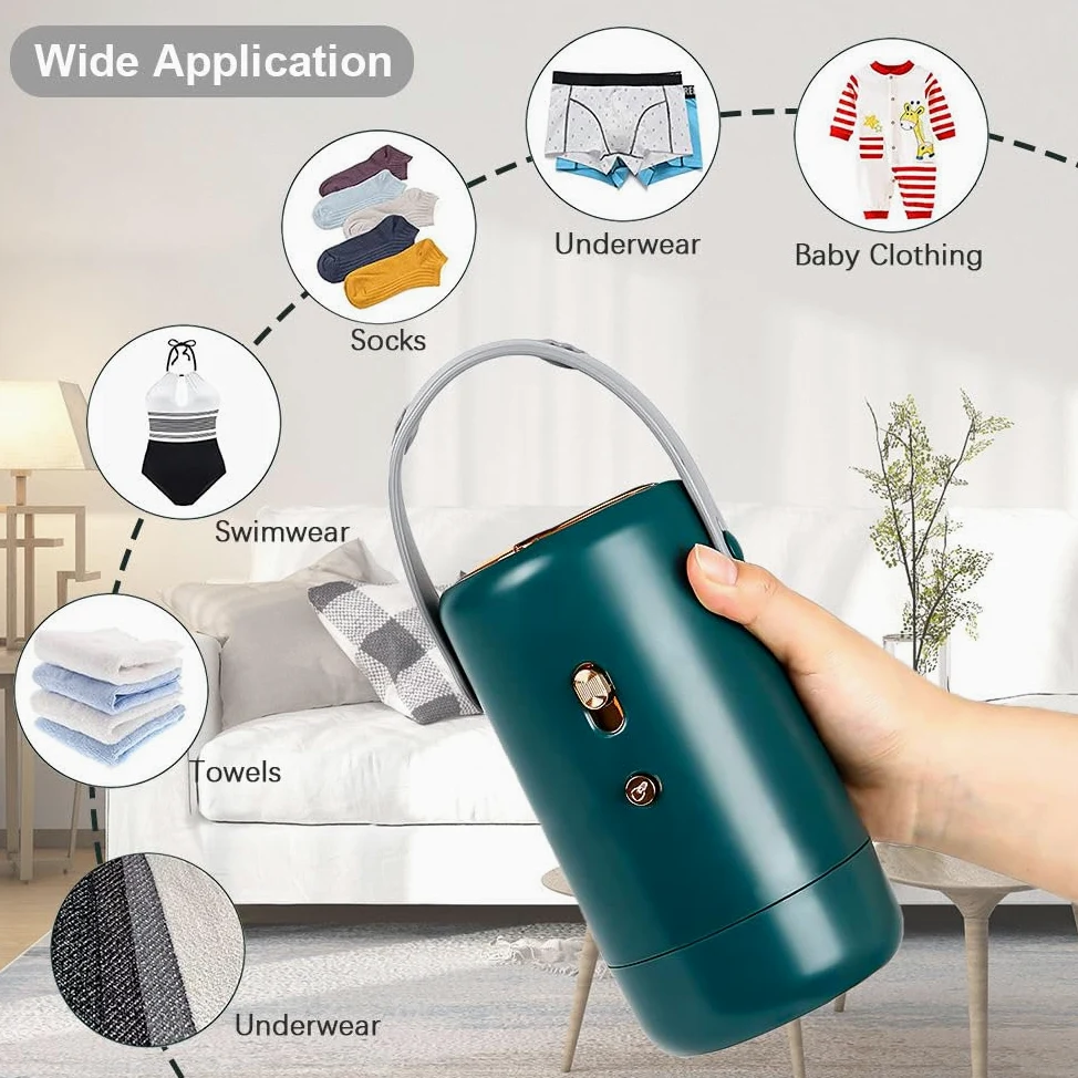 McbeAn Secadora Universal, Secadora De Ropa Portátil con Tubo De Secado De Zapatos Caliente, Calentador De Edredón, Mini Secadora De Ropa Portátil De Viaje, para Apartamentos, Trajes De Baño
