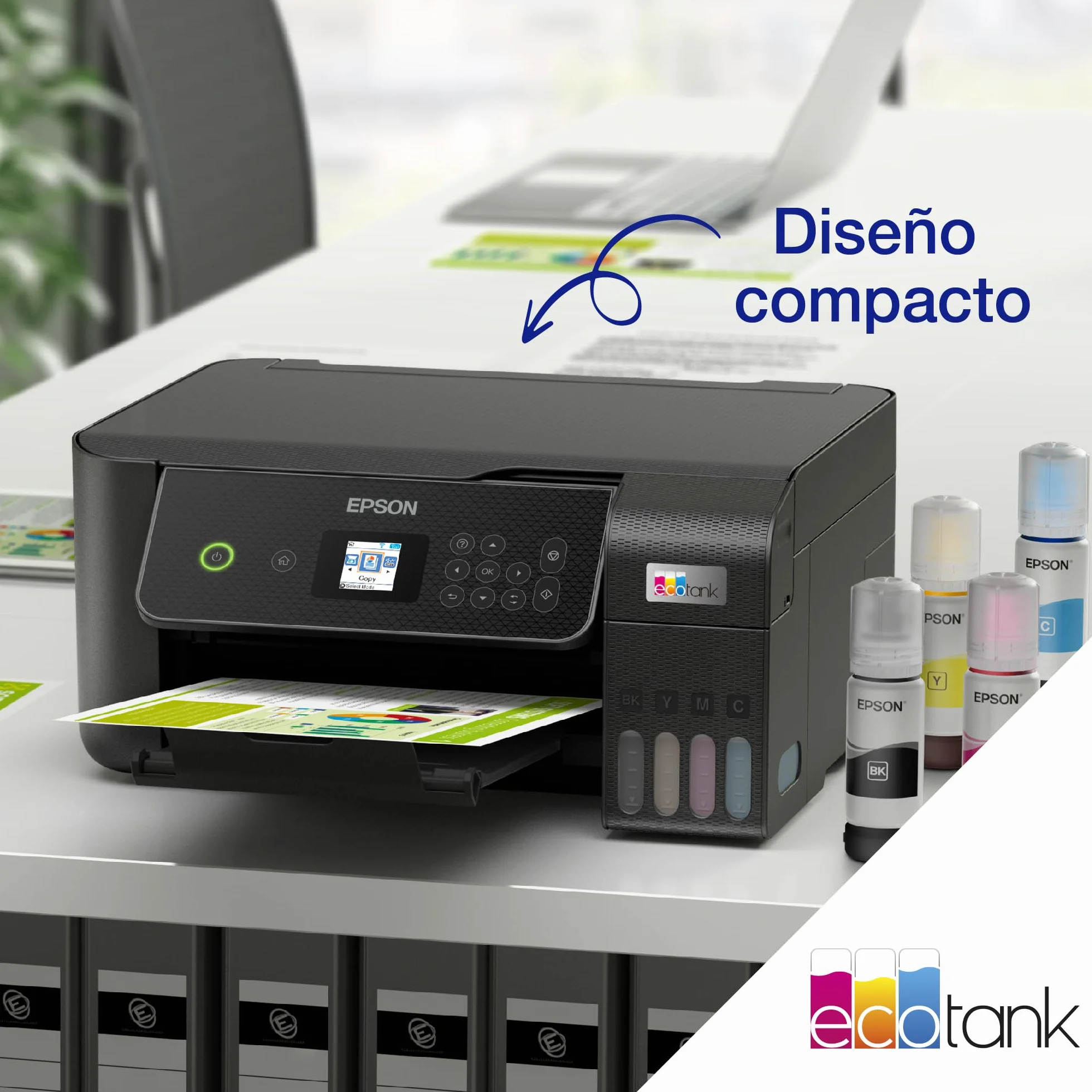 Epson EcoTank ET-2870 Impresora multifunción A4 Wi-Fi