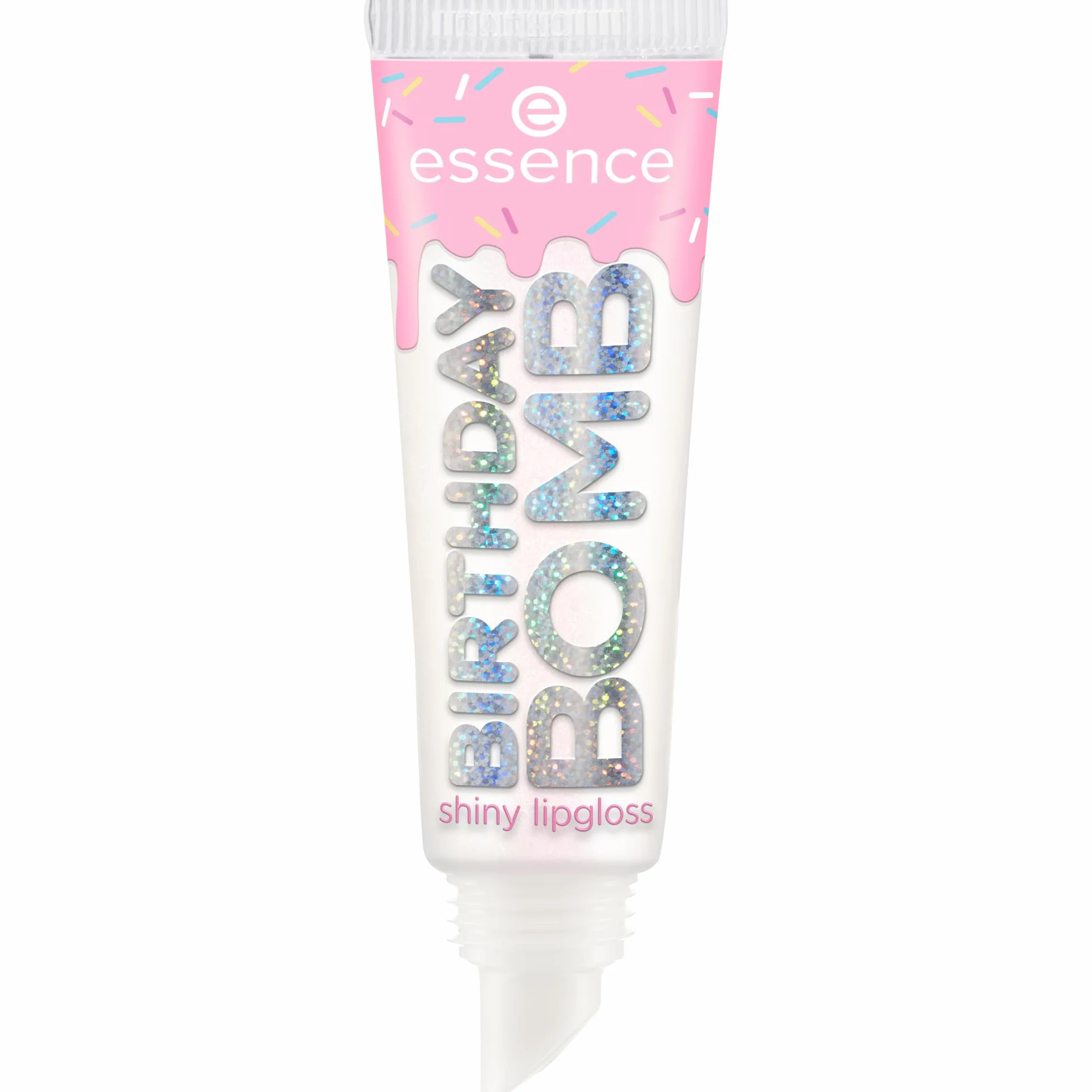 essence Brillo de labios BIRTHDAY BOMB 10ml natural brillante