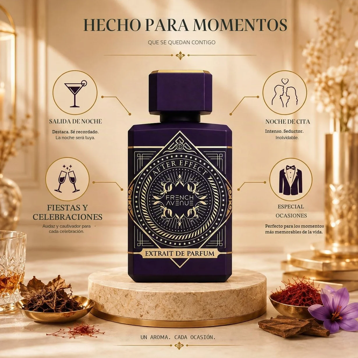 Extracto de perfume FW French Avenue, After Effect, Unisex, 80 ml