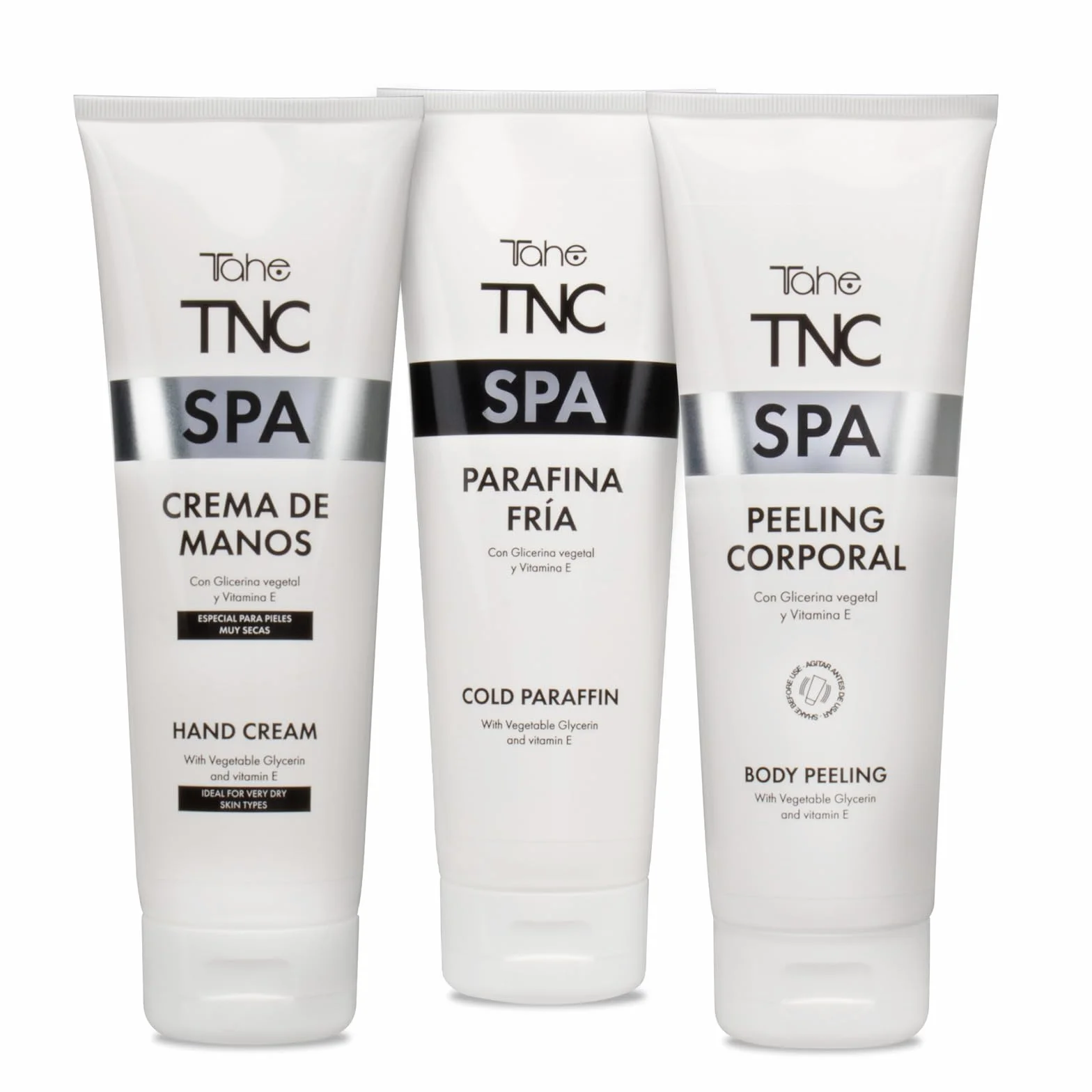 Tahe TNC Parafina fría Spa con Glicerina vegetal y Vitamina E, 250 ml